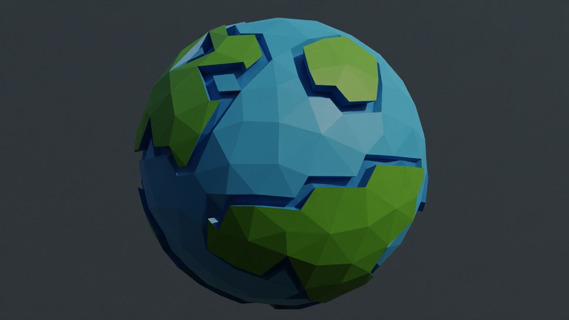 Planet Low Poly Pack Low-poly 3D model_8