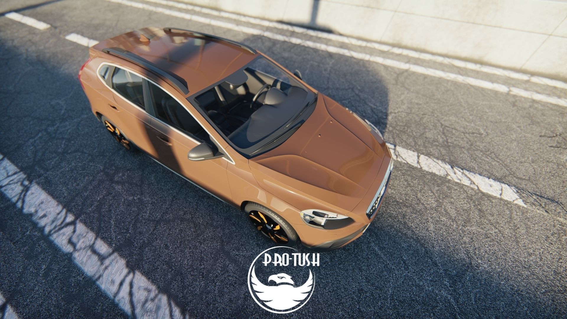 Volvo V40 CrossCountry 2013 3D model_11