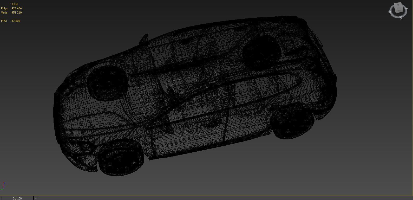 Volvo V40 CrossCountry 2013 3D model_3