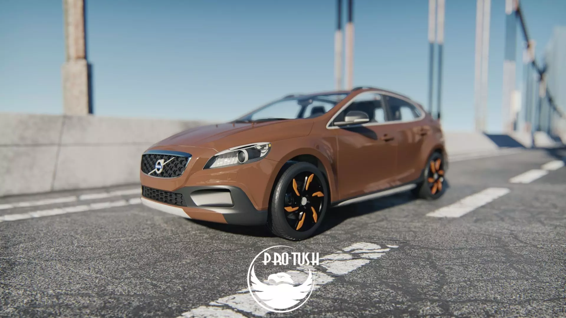 Volvo V40 CrossCountry 2013 3D model_0