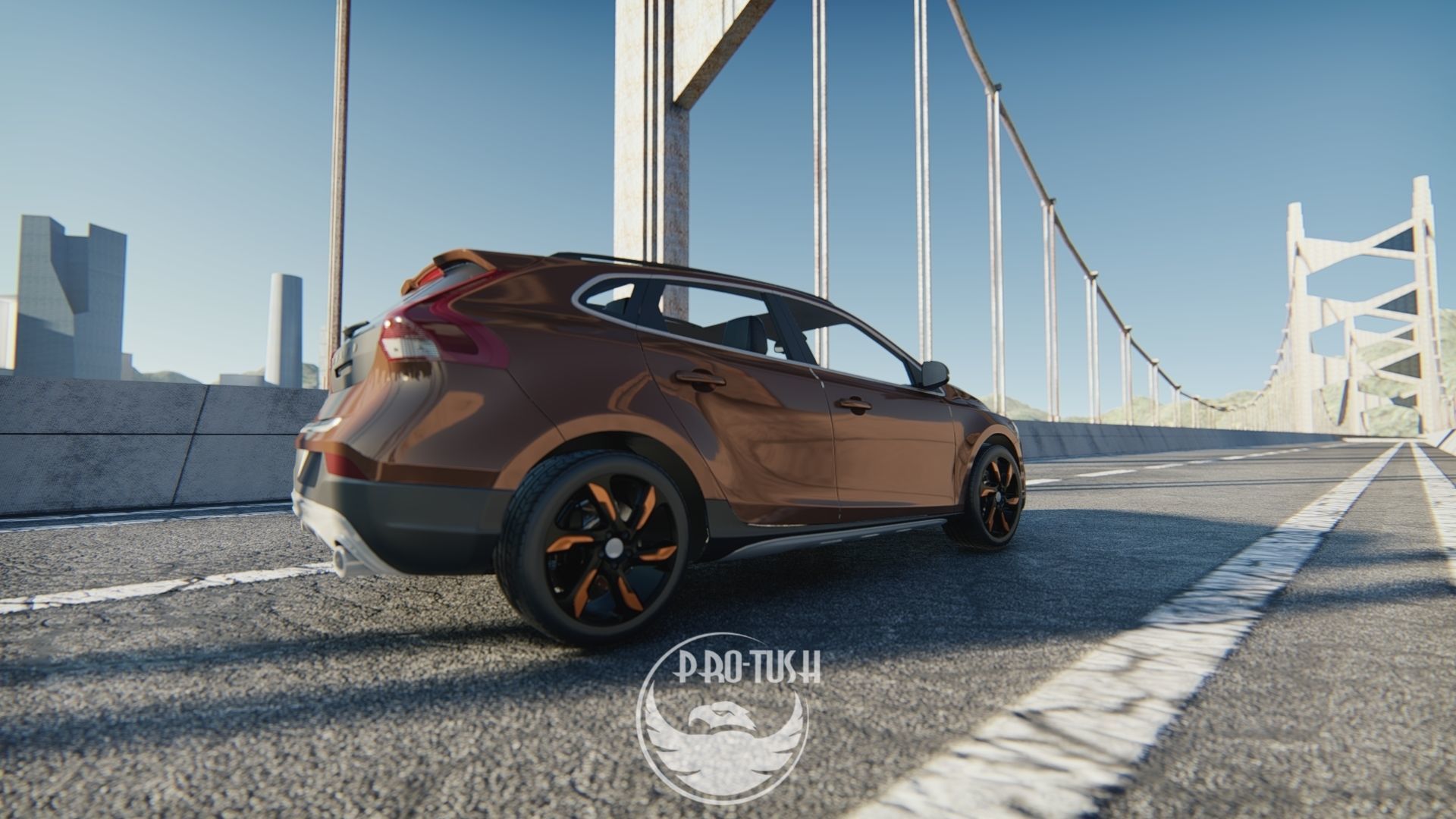 Volvo V40 CrossCountry 2013 3D model_1