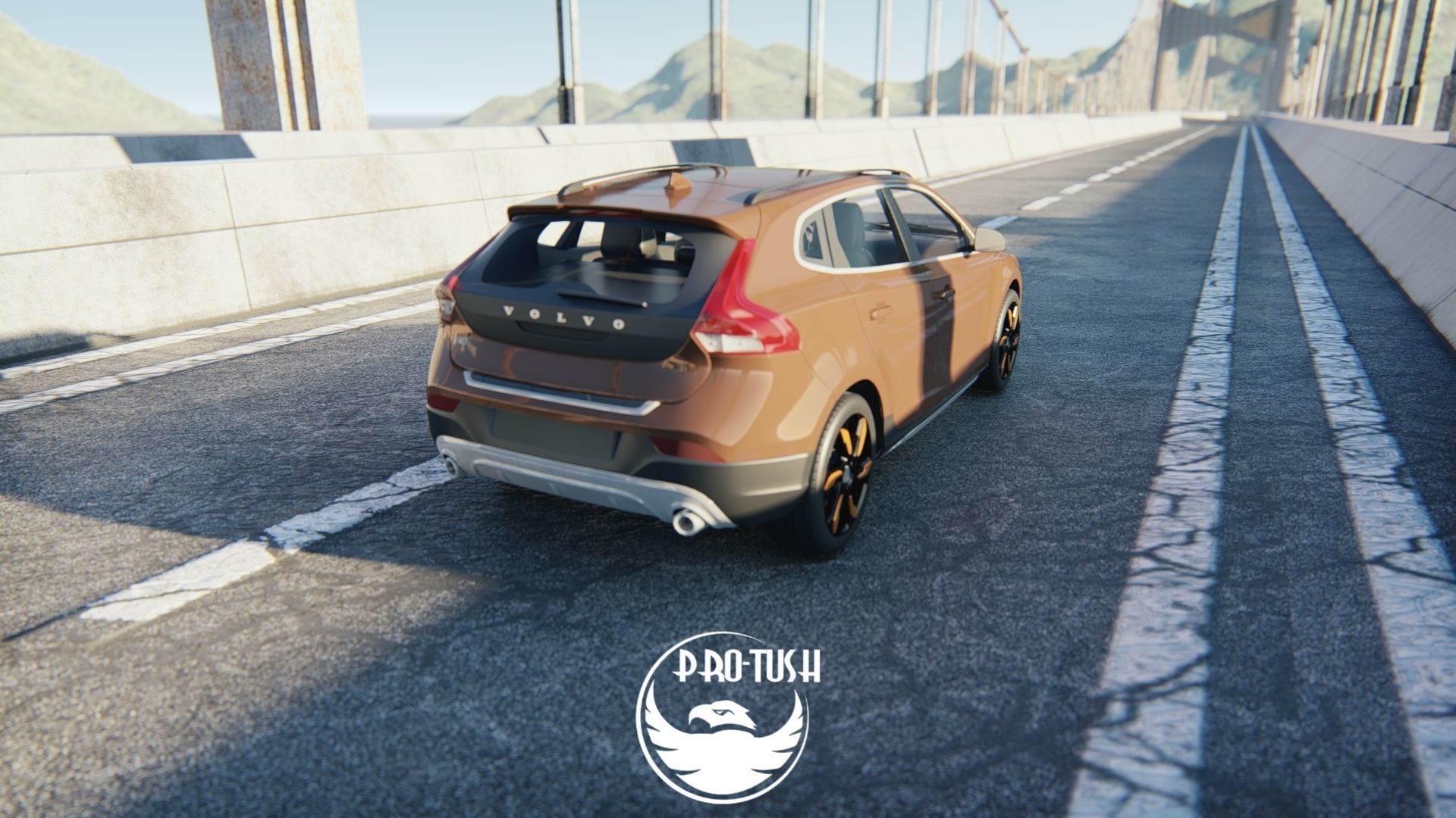 Volvo V40 CrossCountry 2013 3D model_12