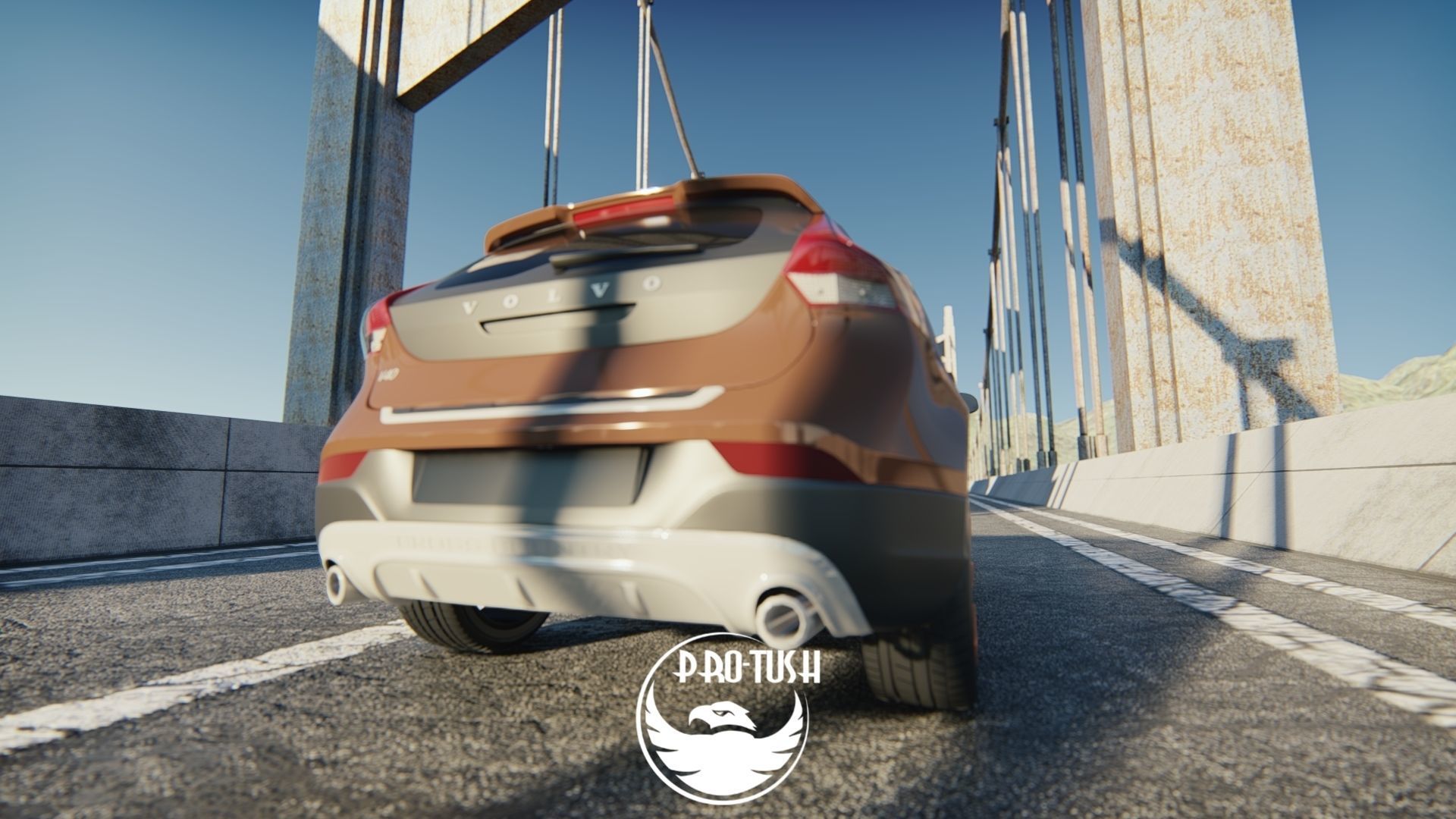 Volvo V40 CrossCountry 2013 3D model_8