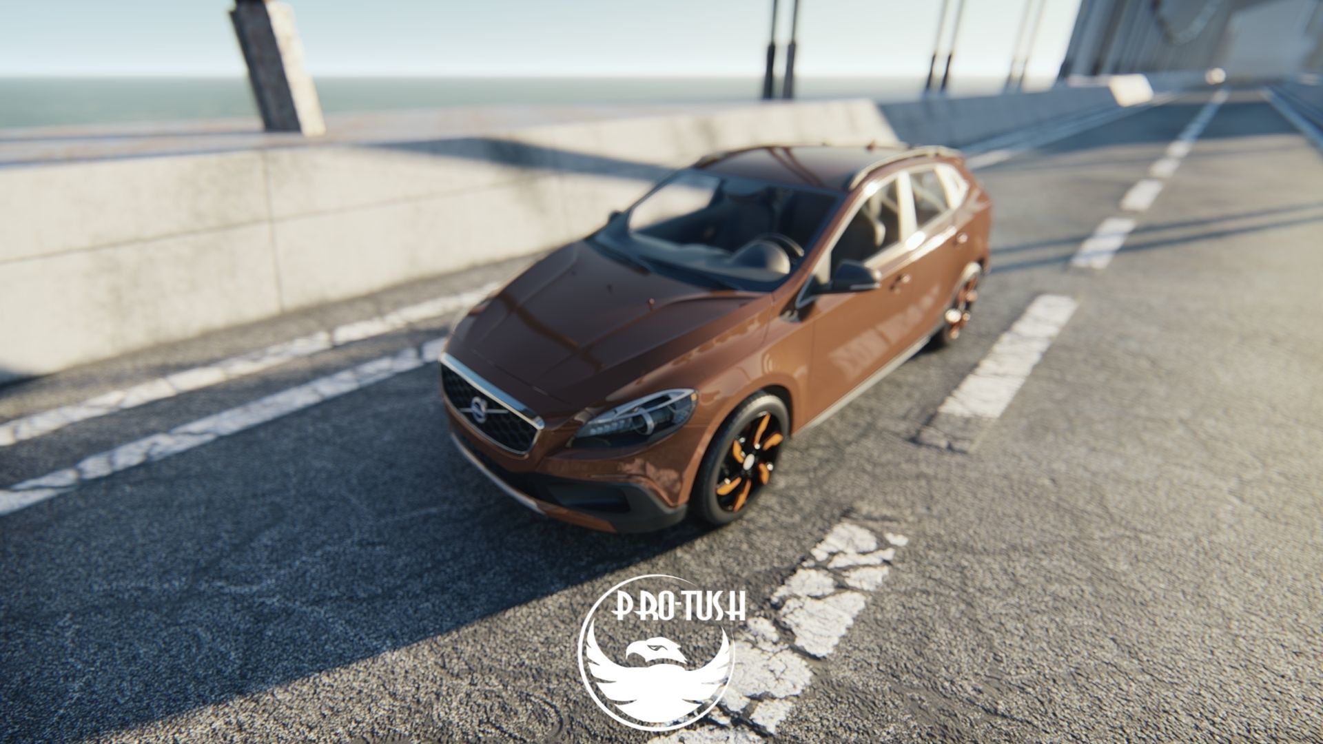 Volvo V40 CrossCountry 2013 3D model_7
