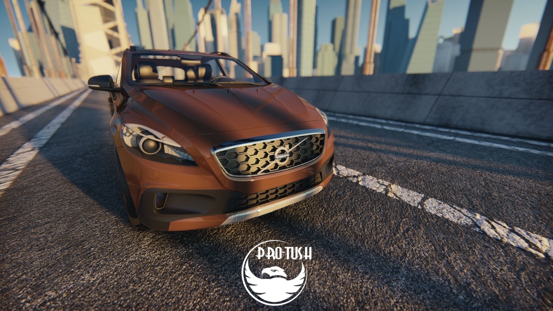 Volvo V40 CrossCountry 2013 3D model_5