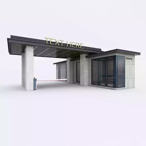 Security entrance gate