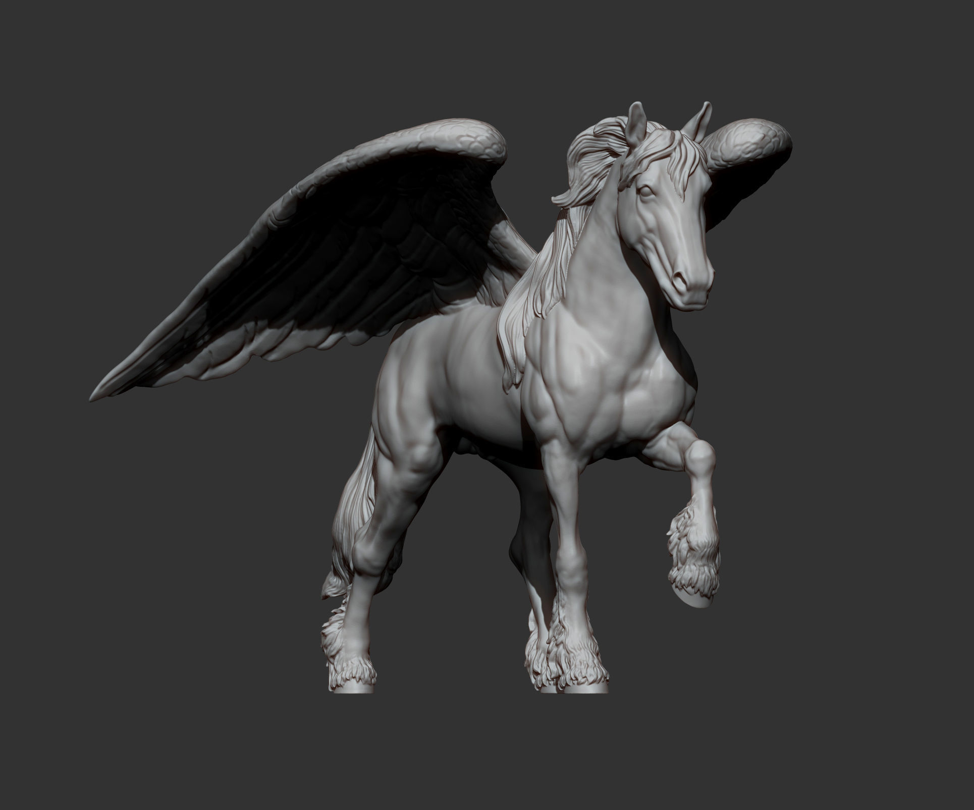 Pegasus 3D print model_13