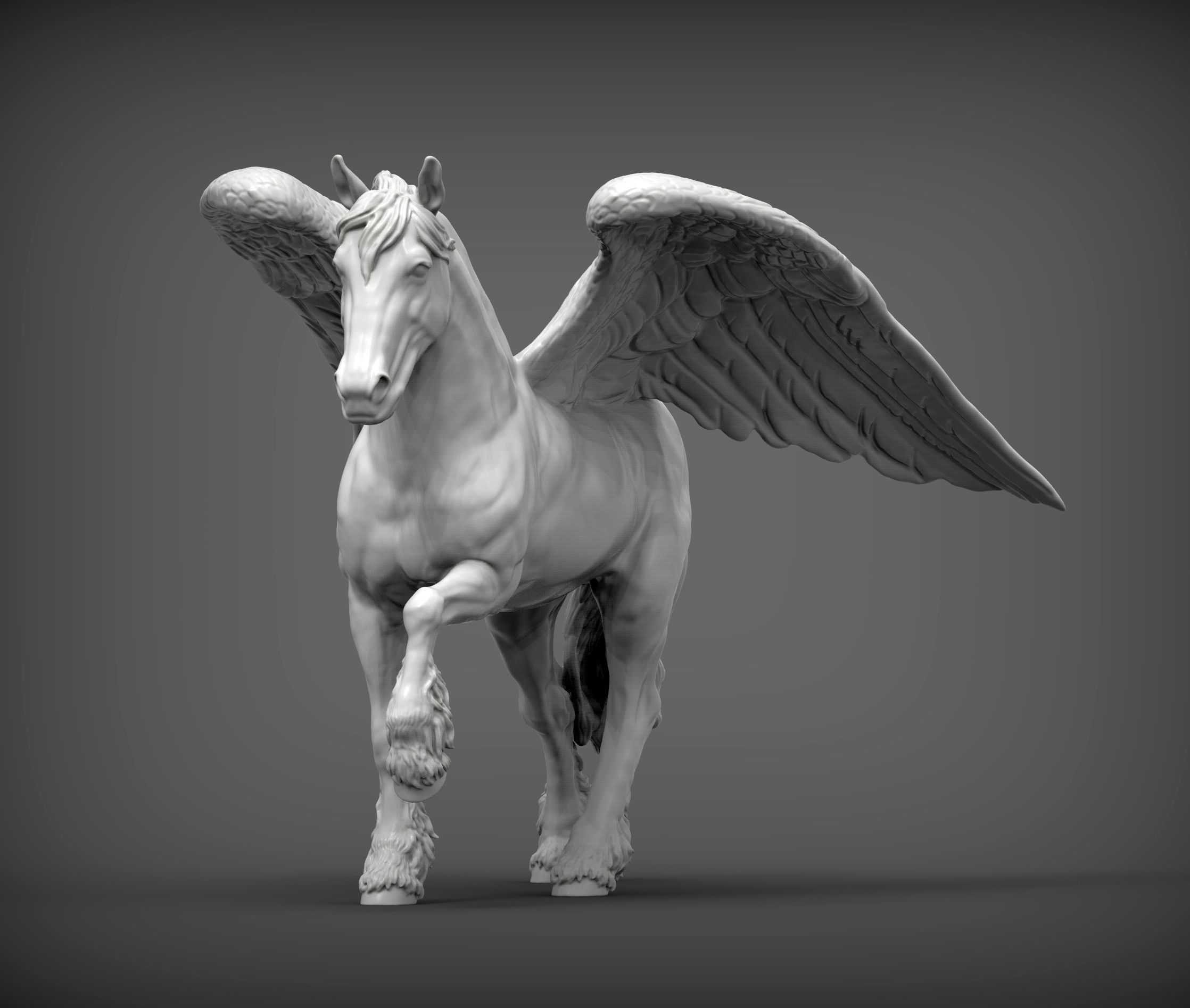 Pegasus 3D print model_6