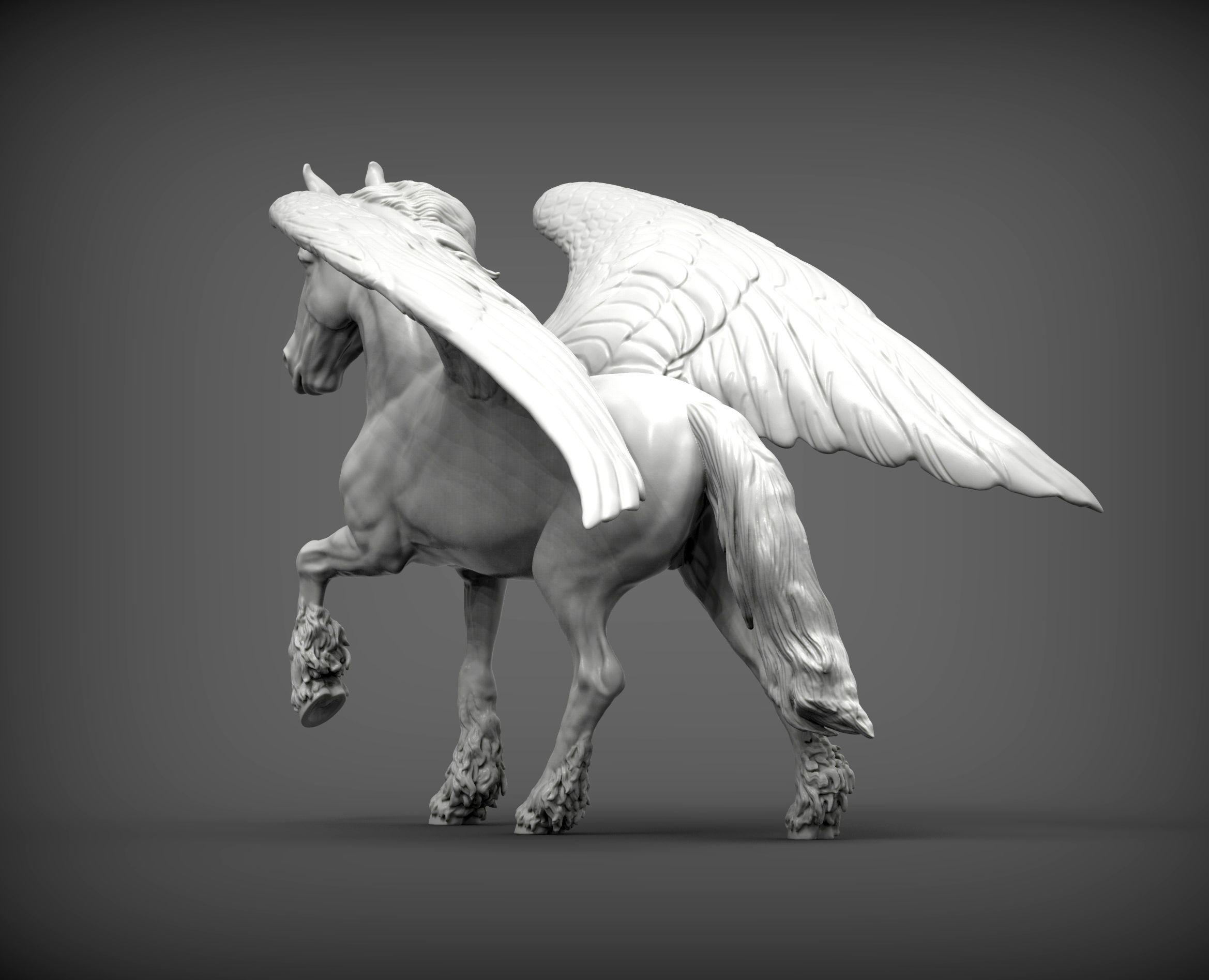 Pegasus 3D print model_4