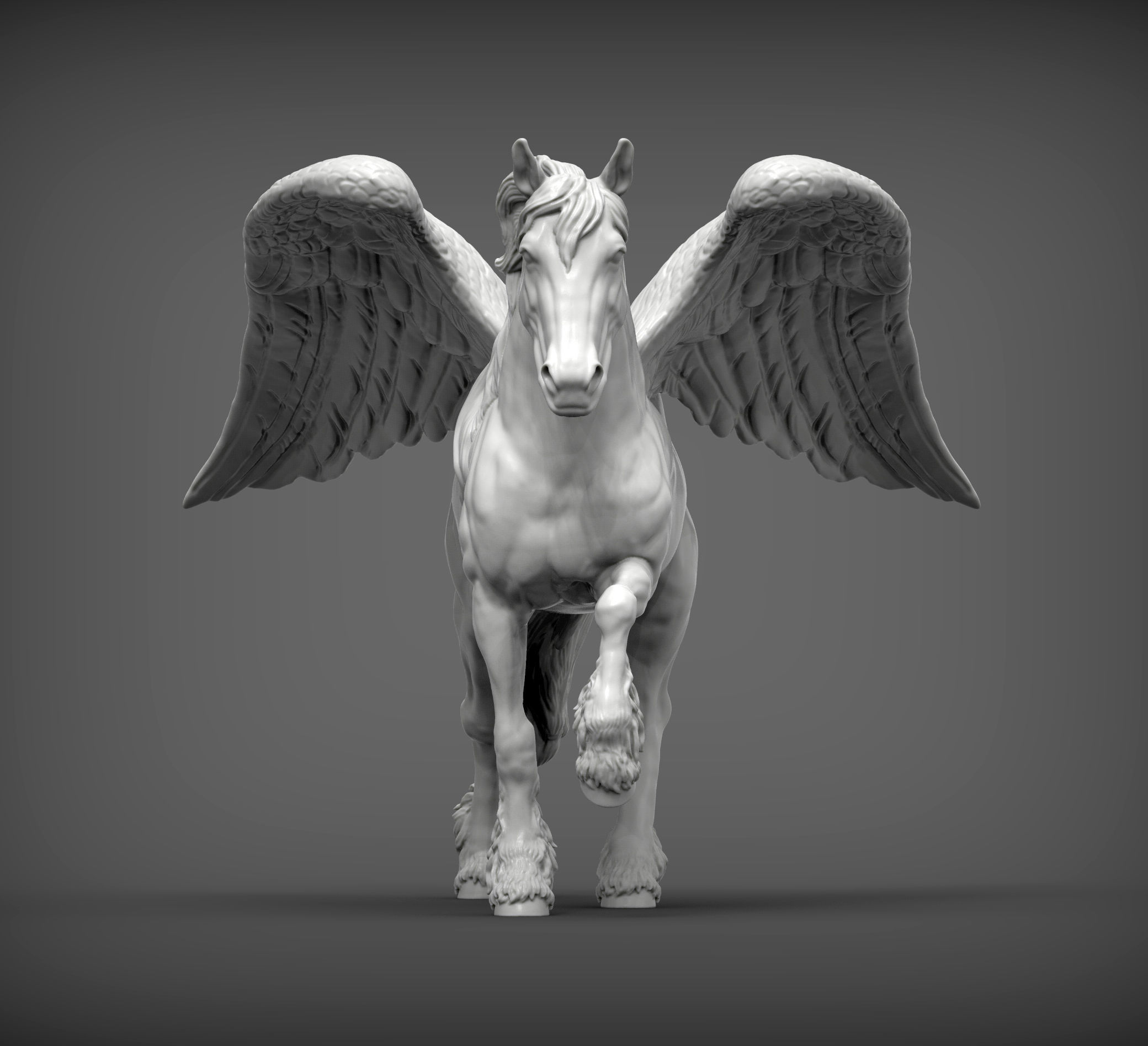 Pegasus 3D print model_7