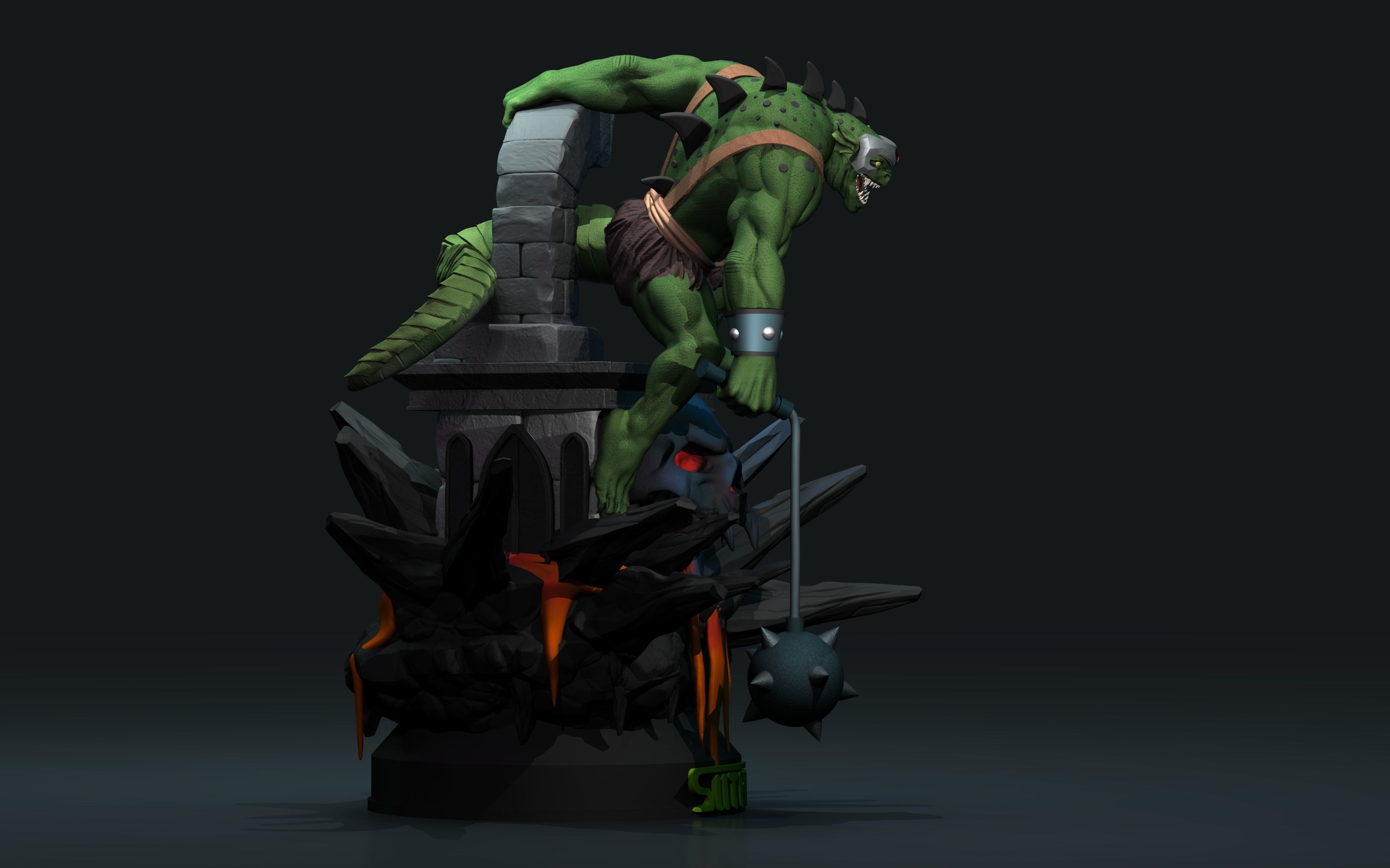 Slithe Thundercats collection pt2 STL 3d printing 3D print model_4