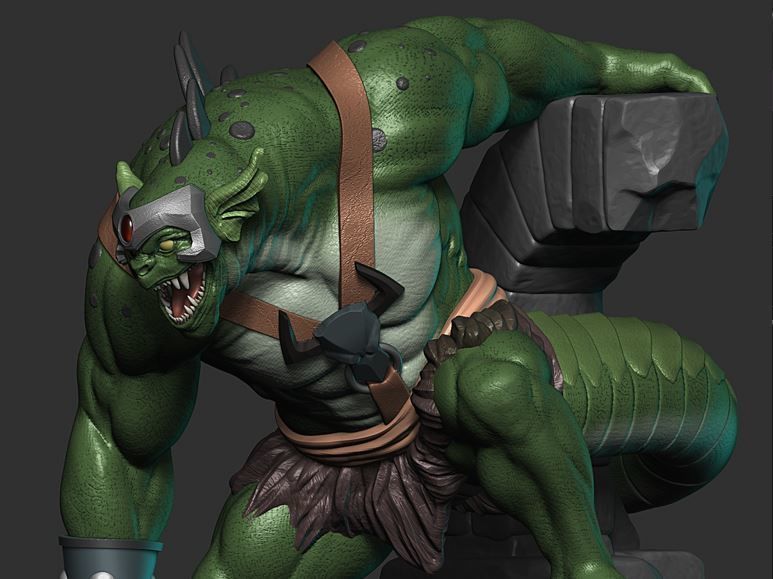 Slithe Thundercats collection pt2 STL 3d printing 3D print model_1