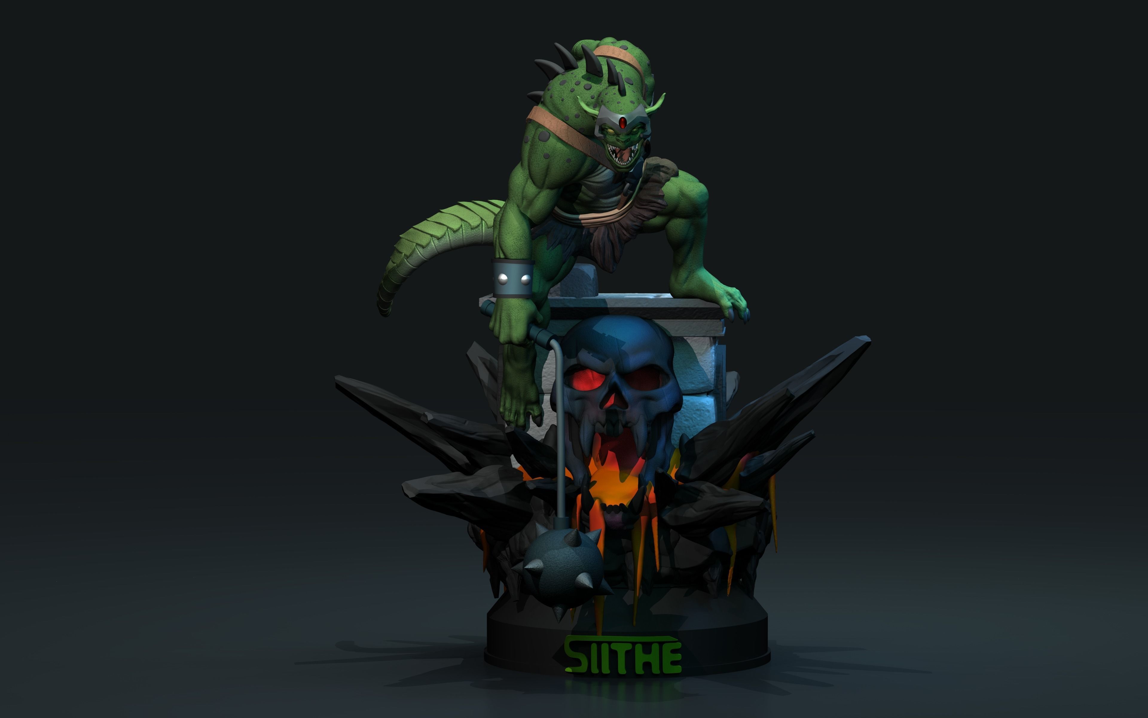 Slithe Thundercats collection pt2 STL 3d printing 3D print model_6