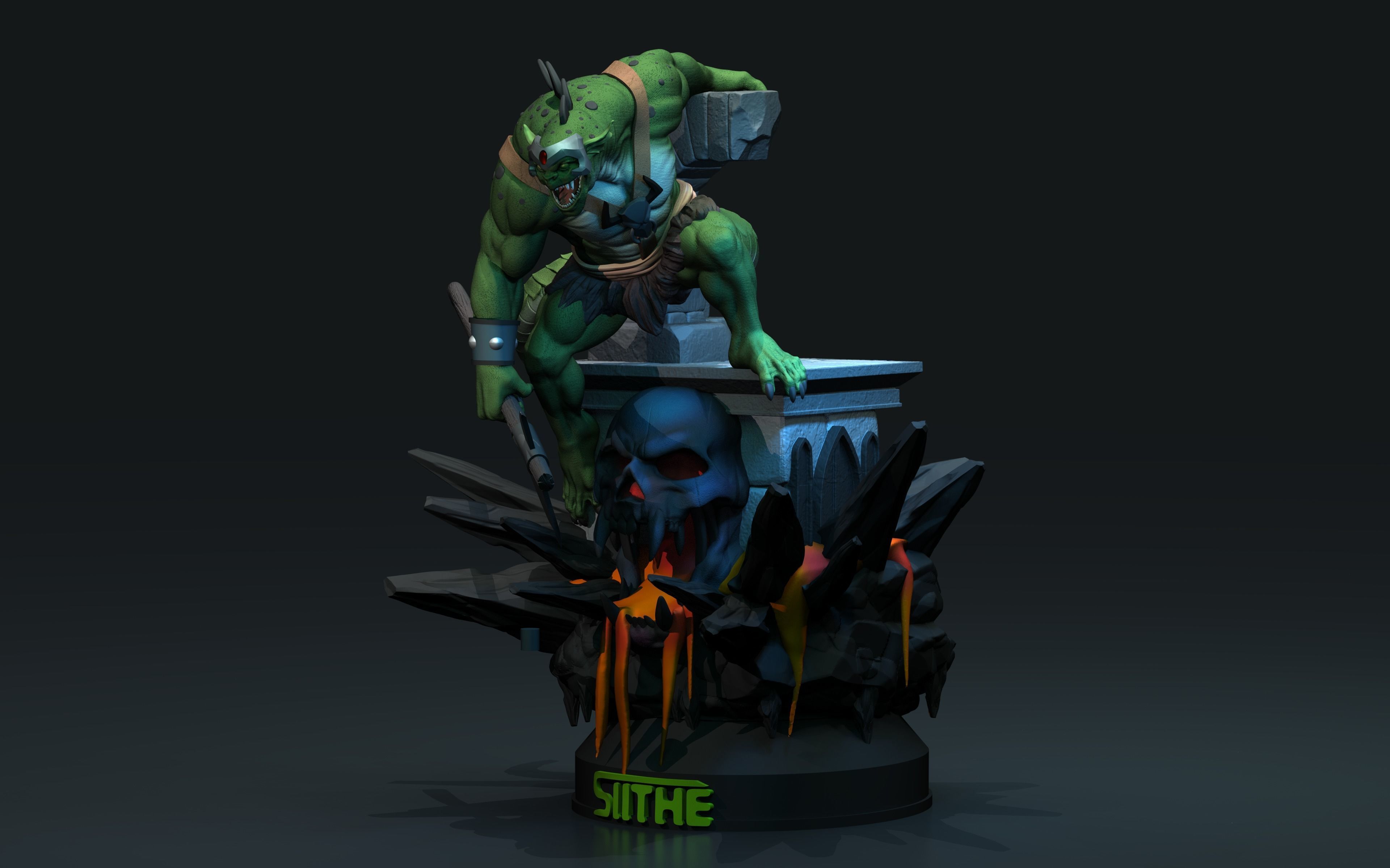 Slithe Thundercats collection pt2 STL 3d printing 3D print model_8