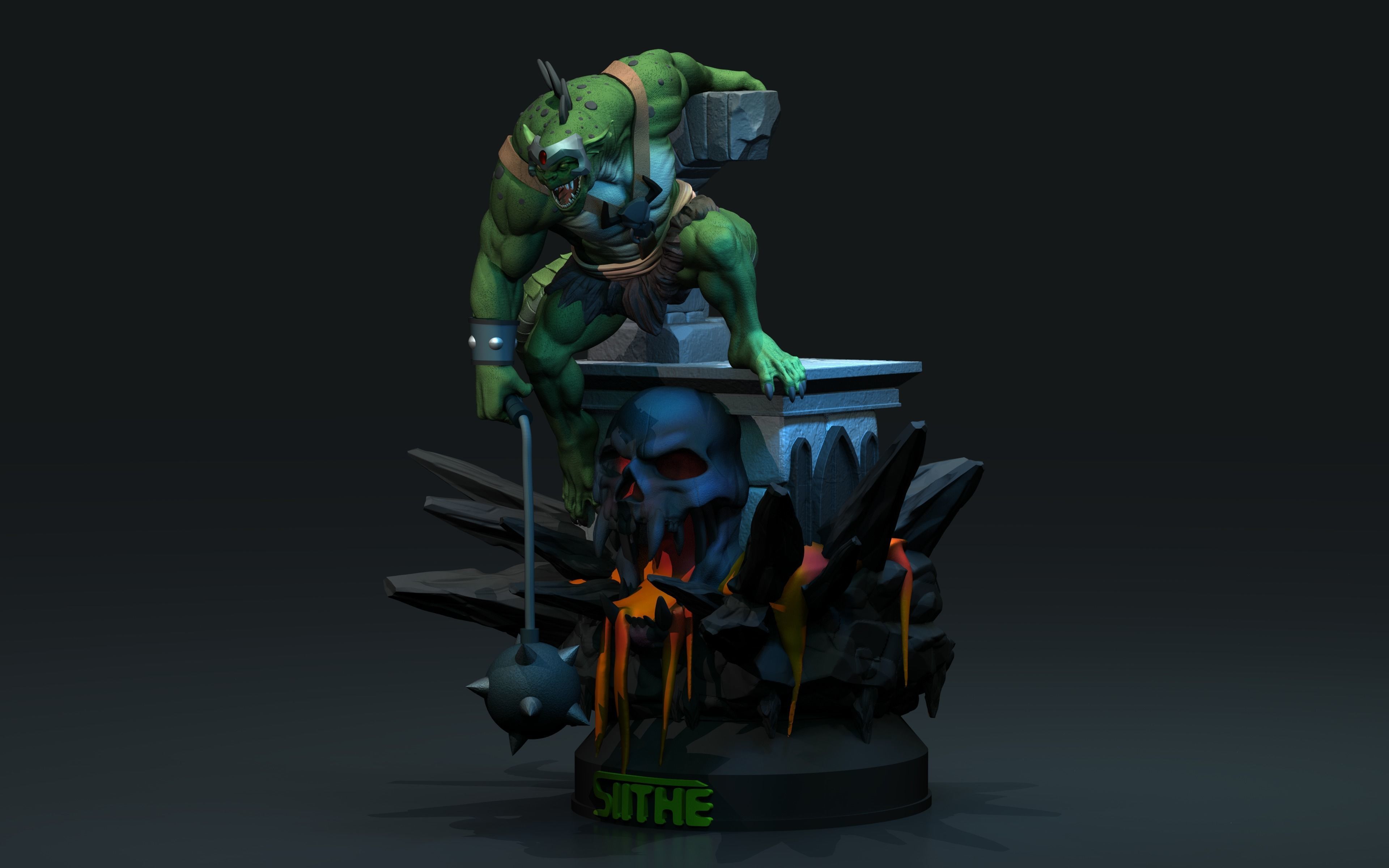 Slithe Thundercats collection pt2 STL 3d printing 3D print model_5