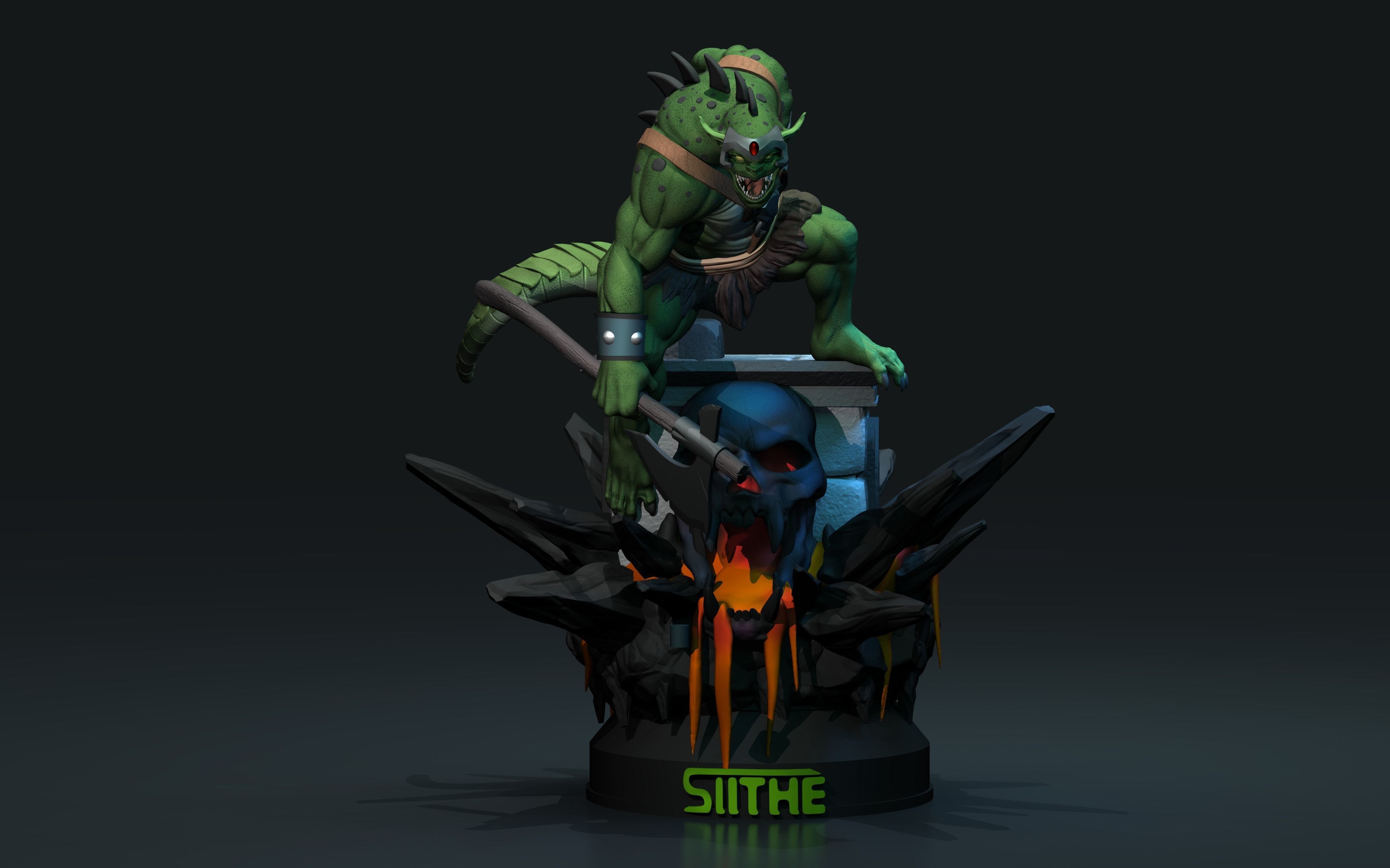 Slithe Thundercats collection pt2 STL 3d printing 3D print model_9