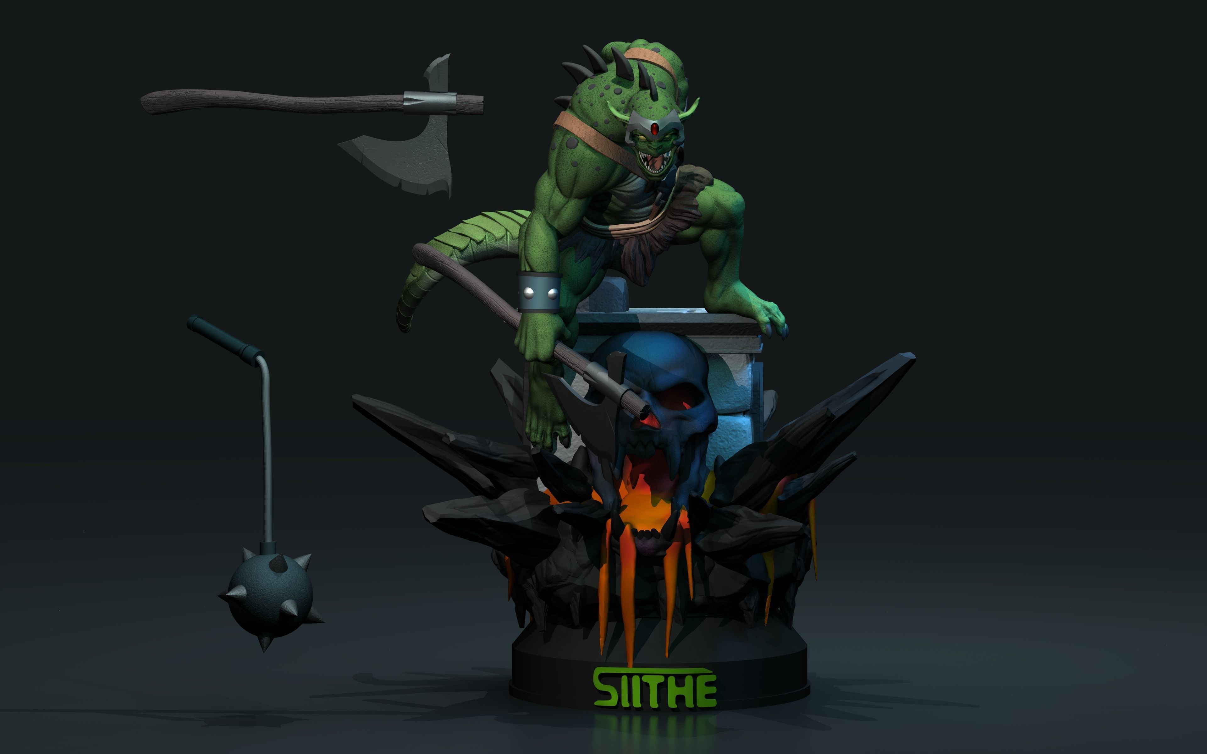 Slithe Thundercats collection pt2 STL 3d printing 3D print model_12