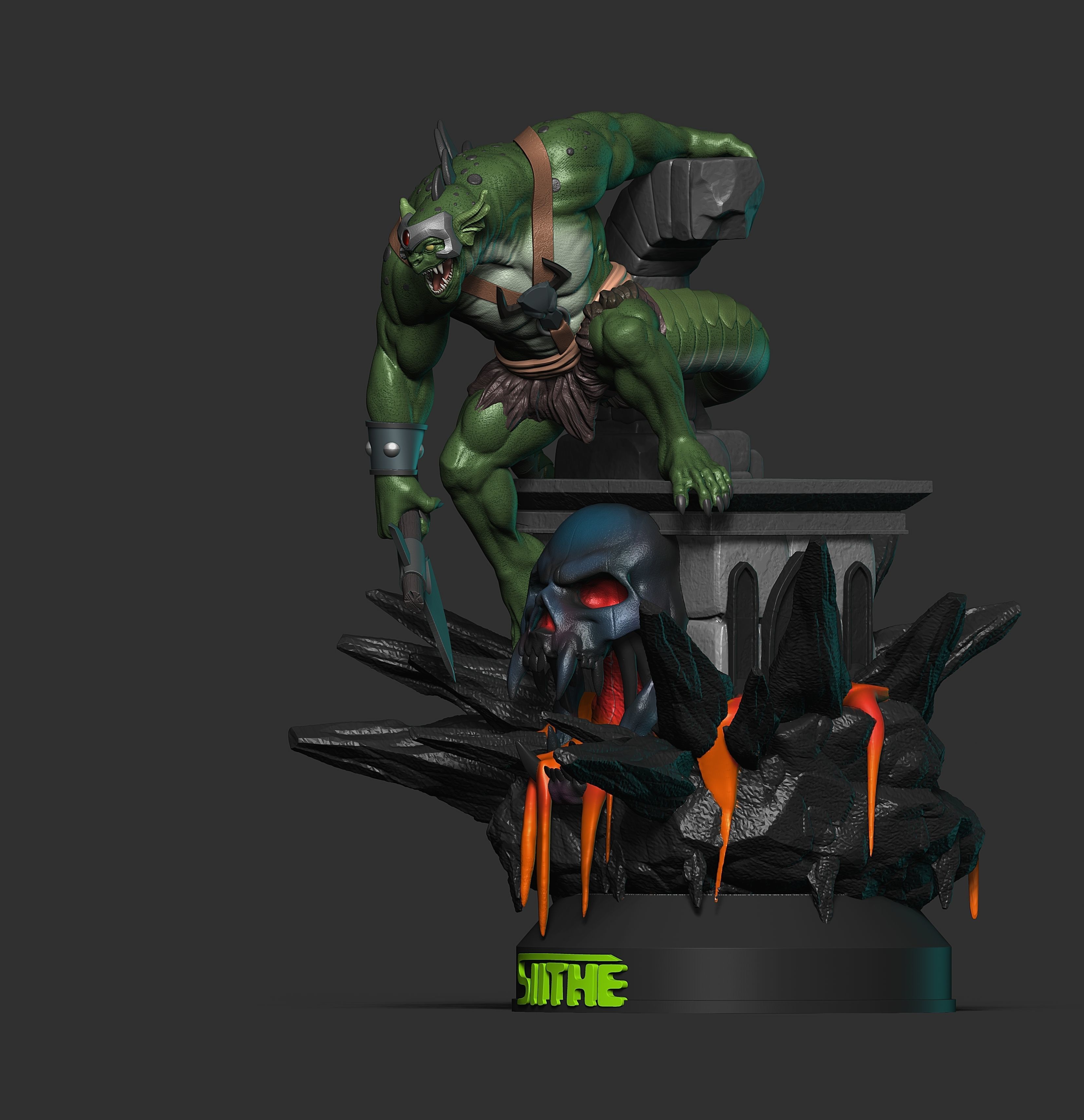 Slithe Thundercats collection pt2 STL 3d printing 3D print model_3