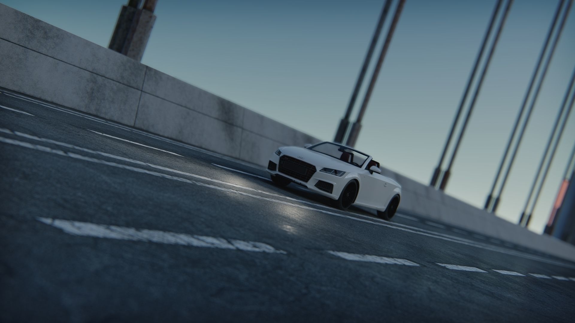 Audi TT Roadster 2015 3D model_14