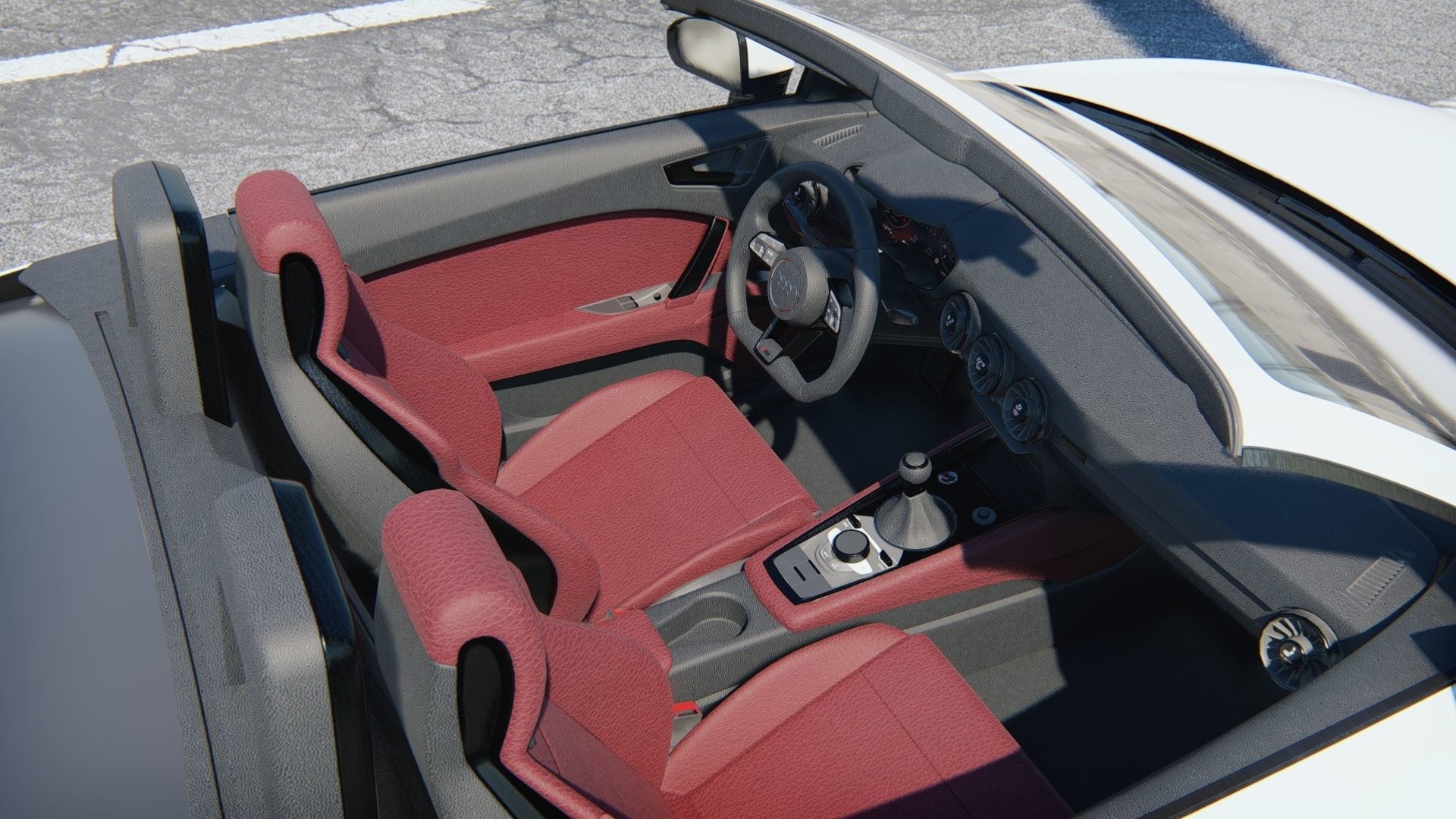 Audi TT Roadster 2015 3D model_1