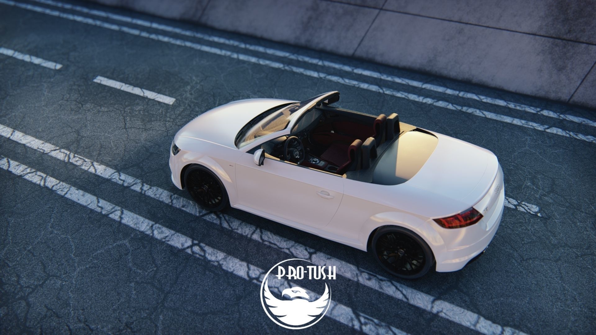 Audi TT Roadster 2015 3D model_19