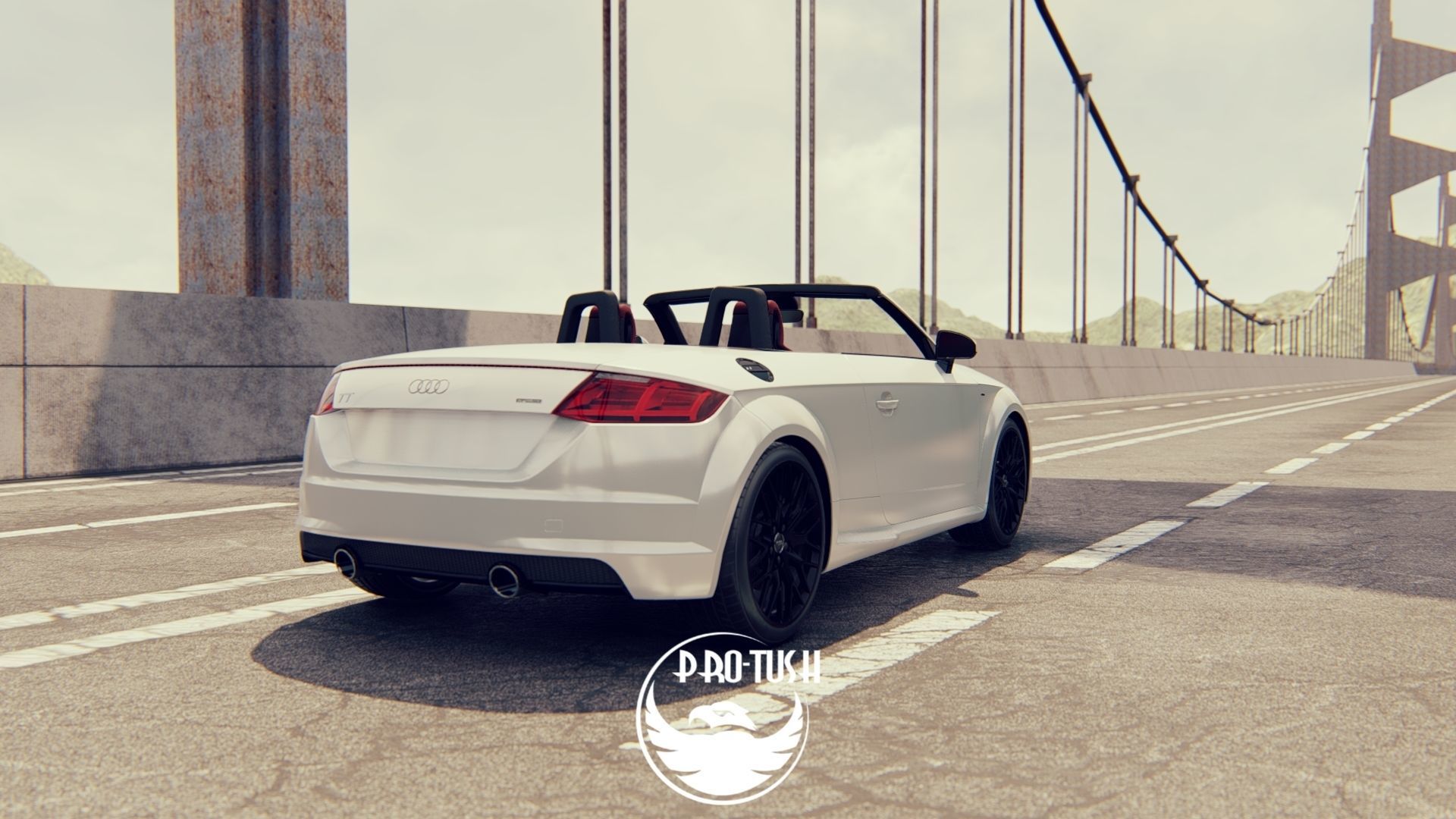 Audi TT Roadster 2015 3D model_10