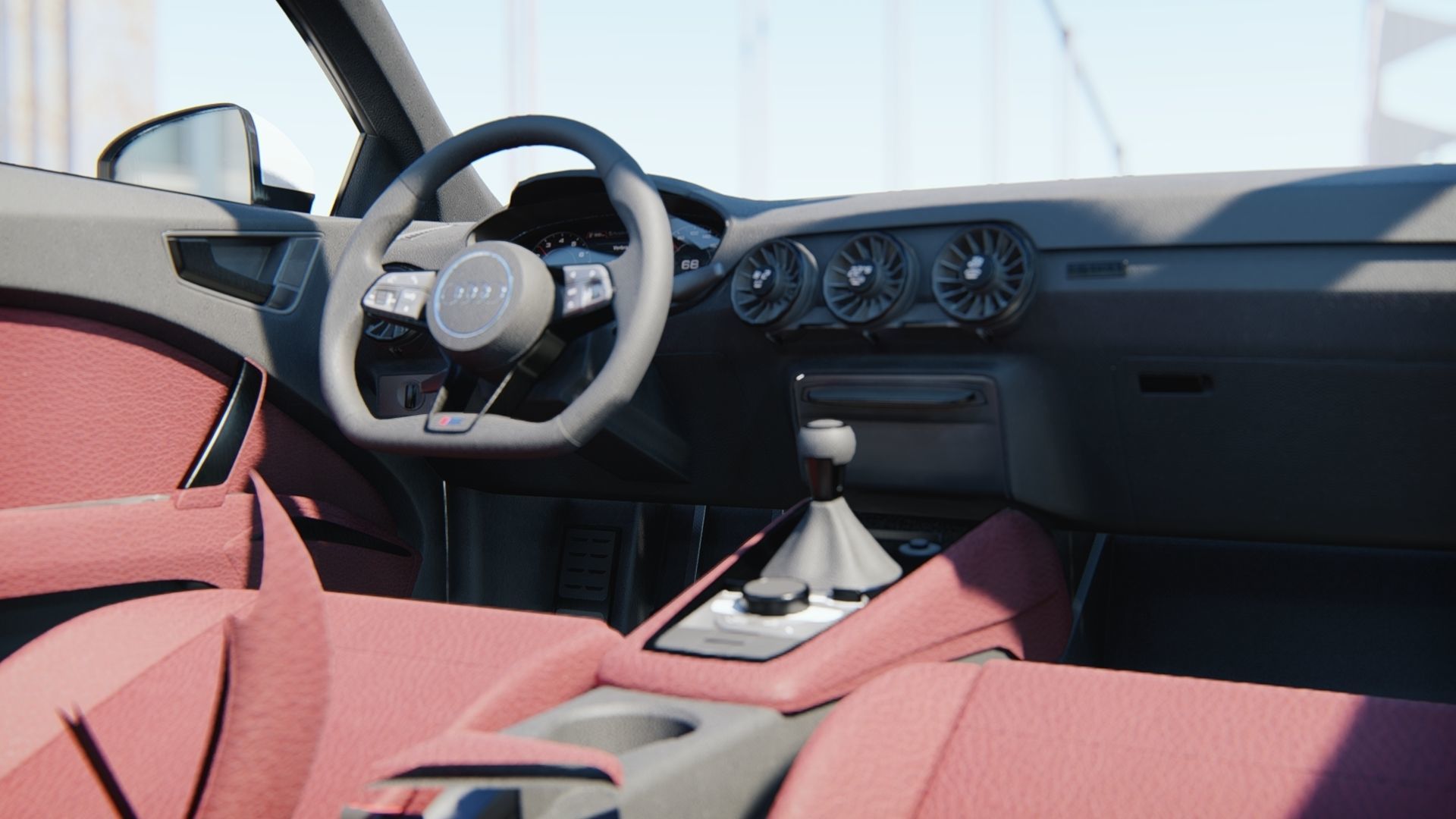 Audi TT Roadster 2015 3D model_16