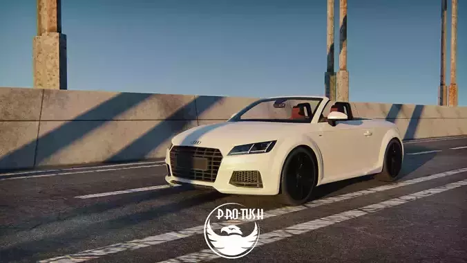 Audi TT Roadster 2015 3D model