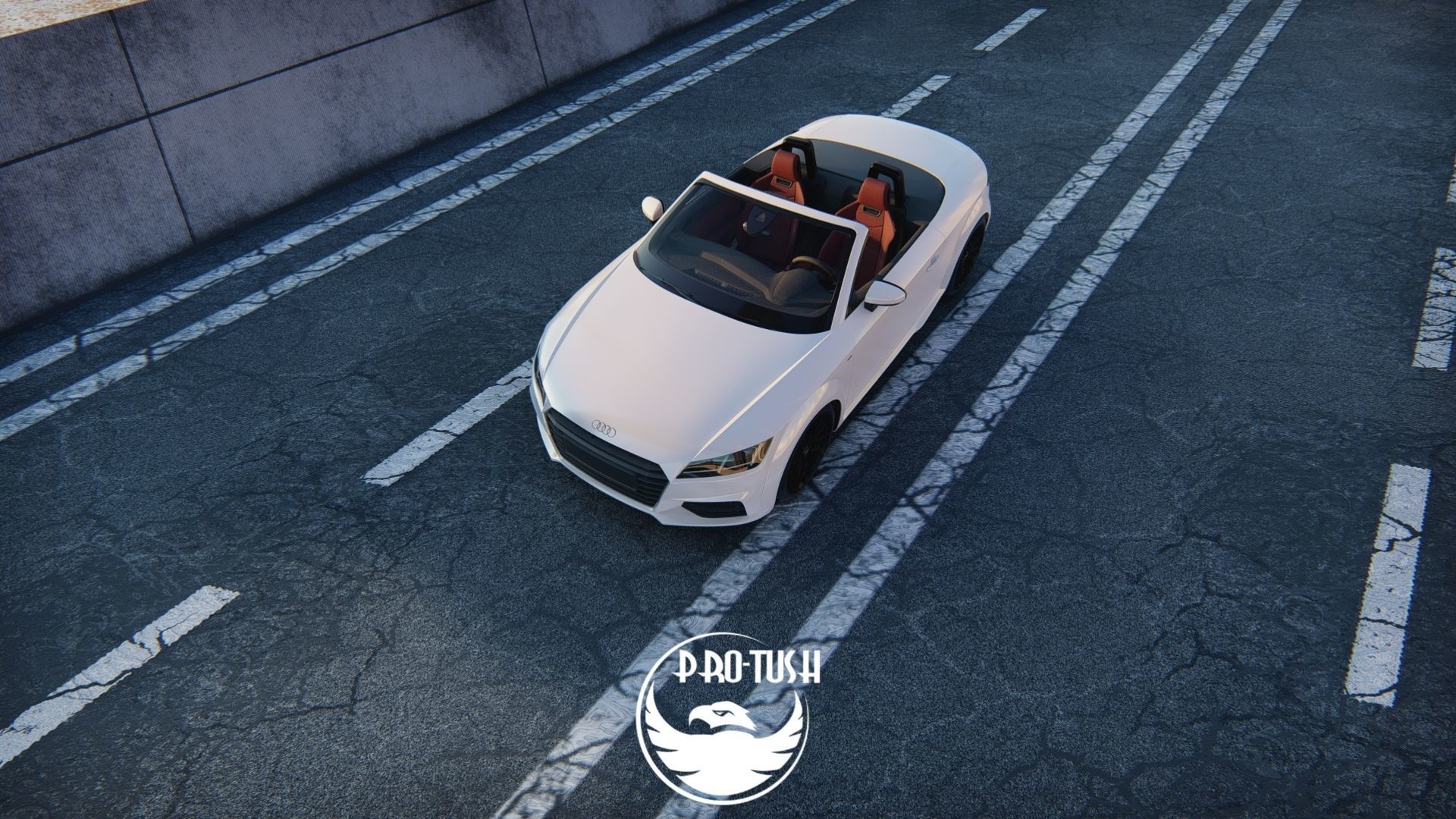 Audi TT Roadster 2015 3D model_17