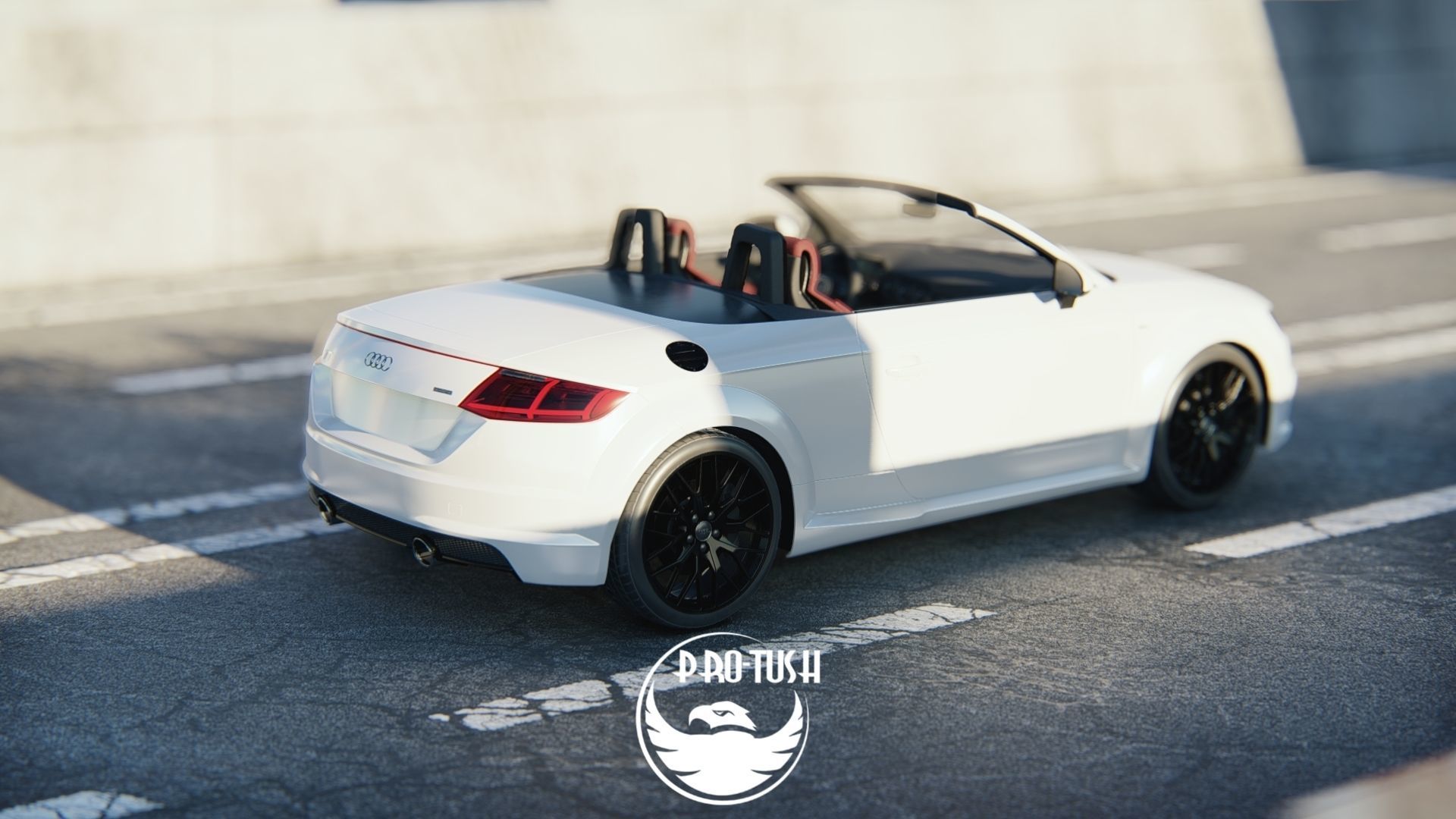 Audi TT Roadster 2015 3D model_34