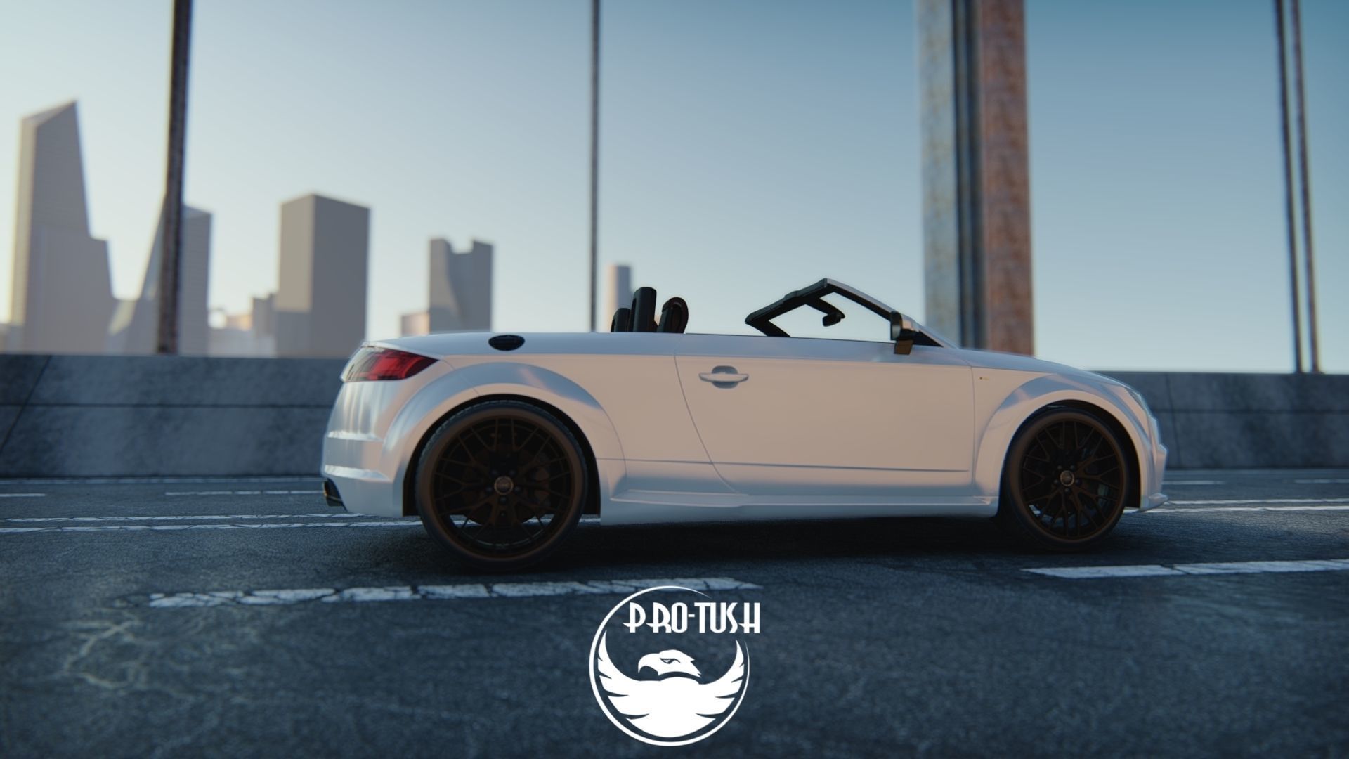 Audi TT Roadster 2015 3D model_23