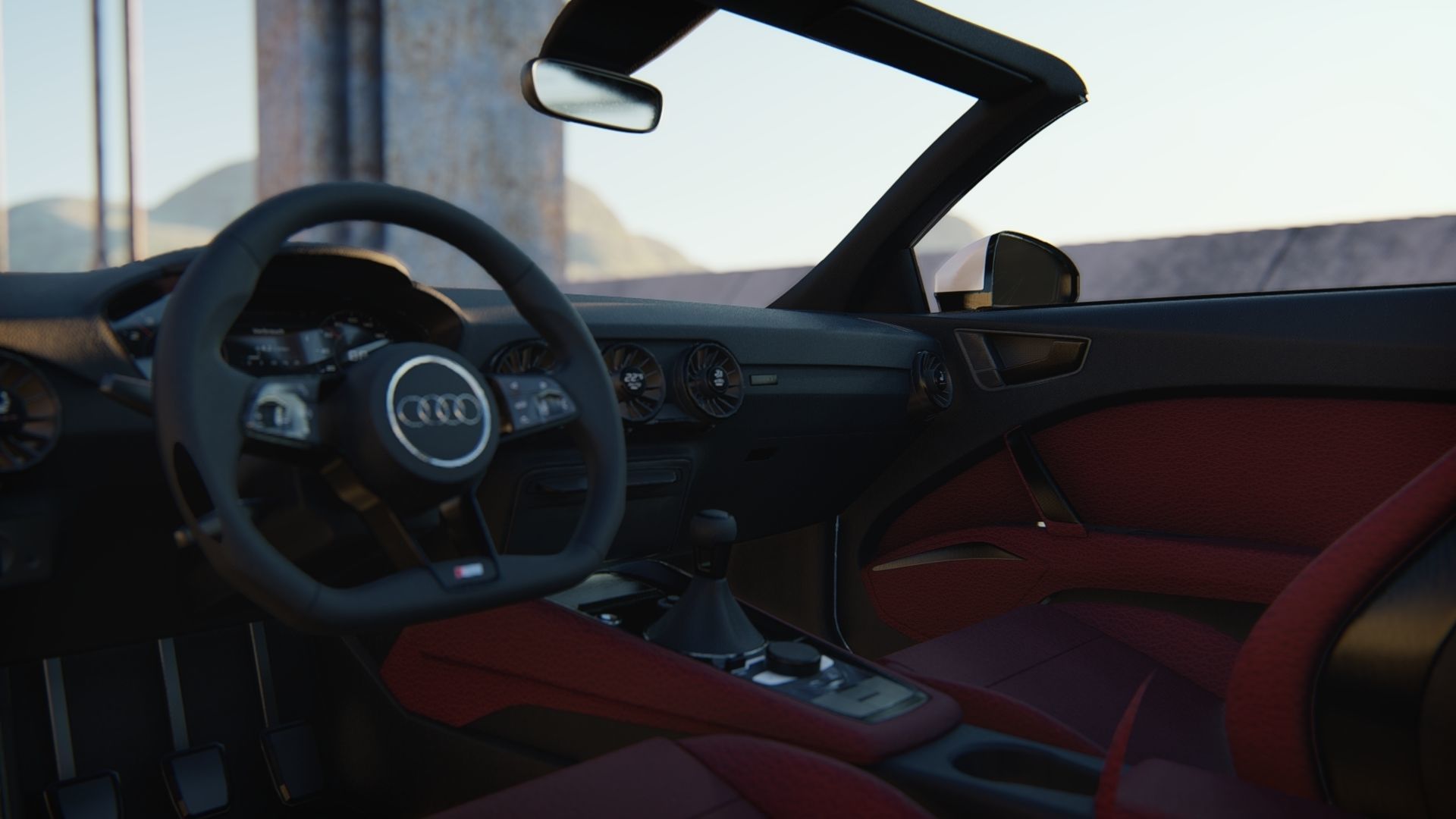Audi TT Roadster 2015 3D model_2