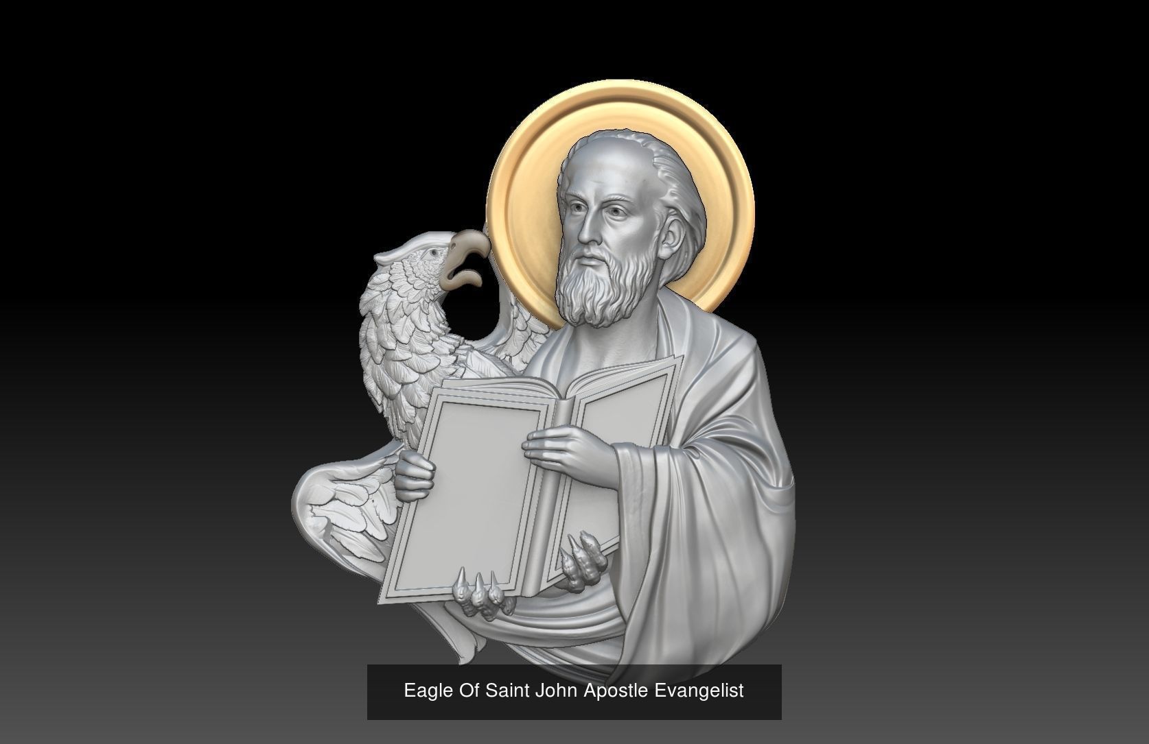 the Four Evangelists 3D Model Collection_4