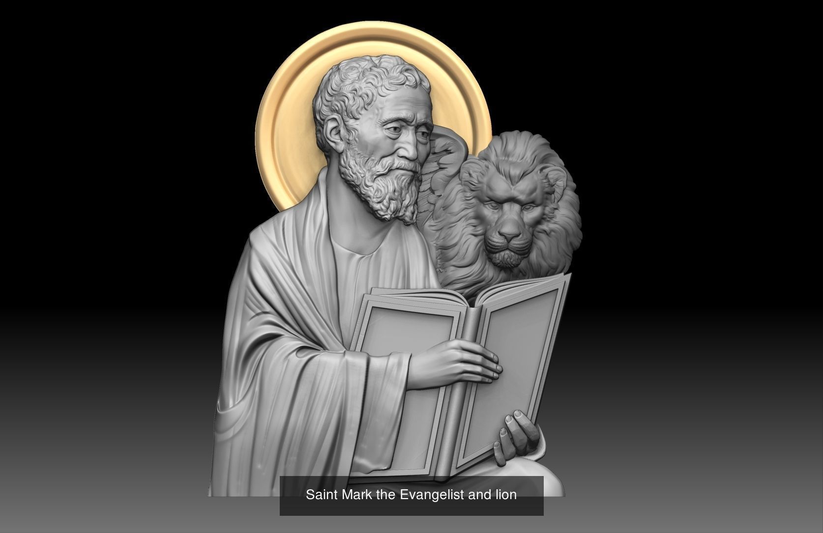the Four Evangelists 3D Model Collection_3