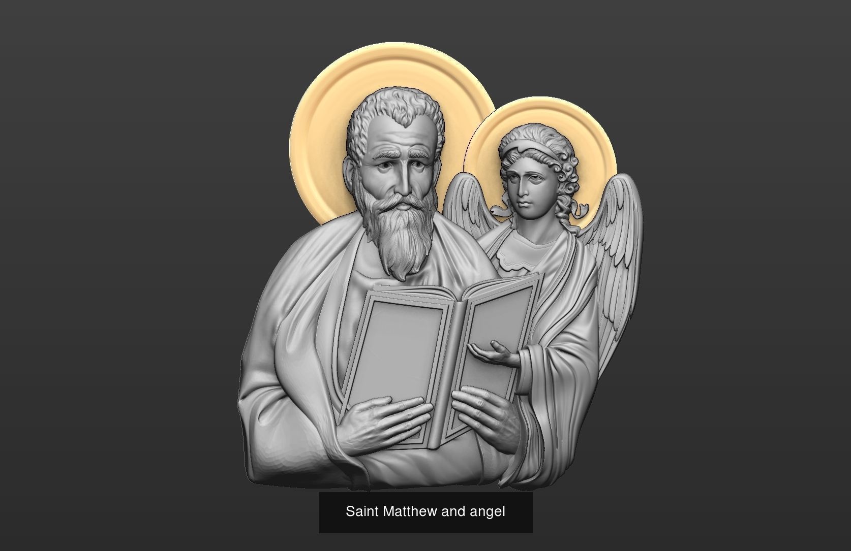 the Four Evangelists 3D Model Collection_5