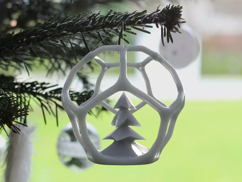 3D printable Christmasball 3D print model_0