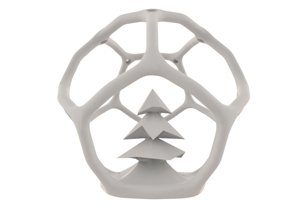 3D printable Christmasball 3D print model_1