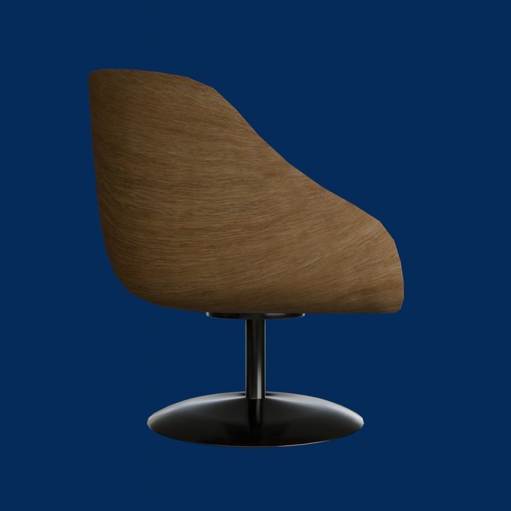 Bubble Chair 3D model_7