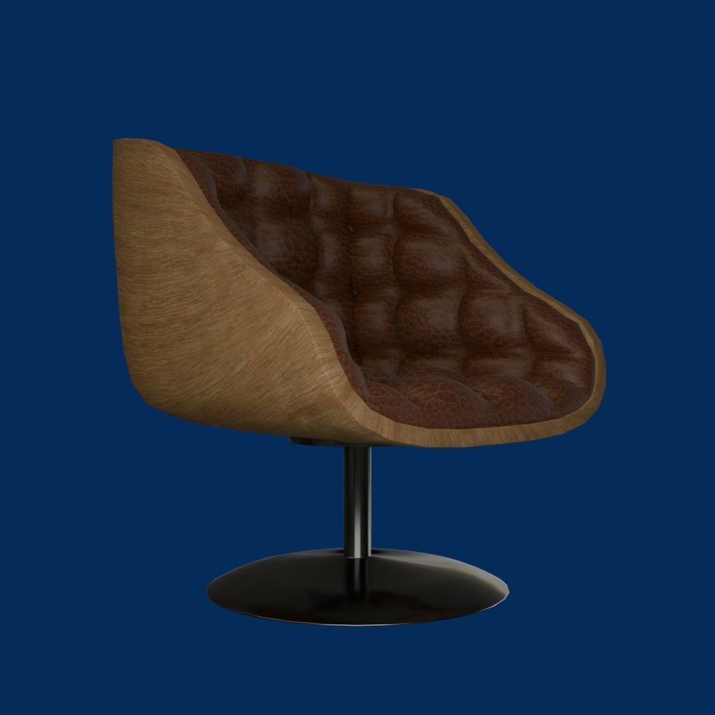 Bubble Chair 3D model_8