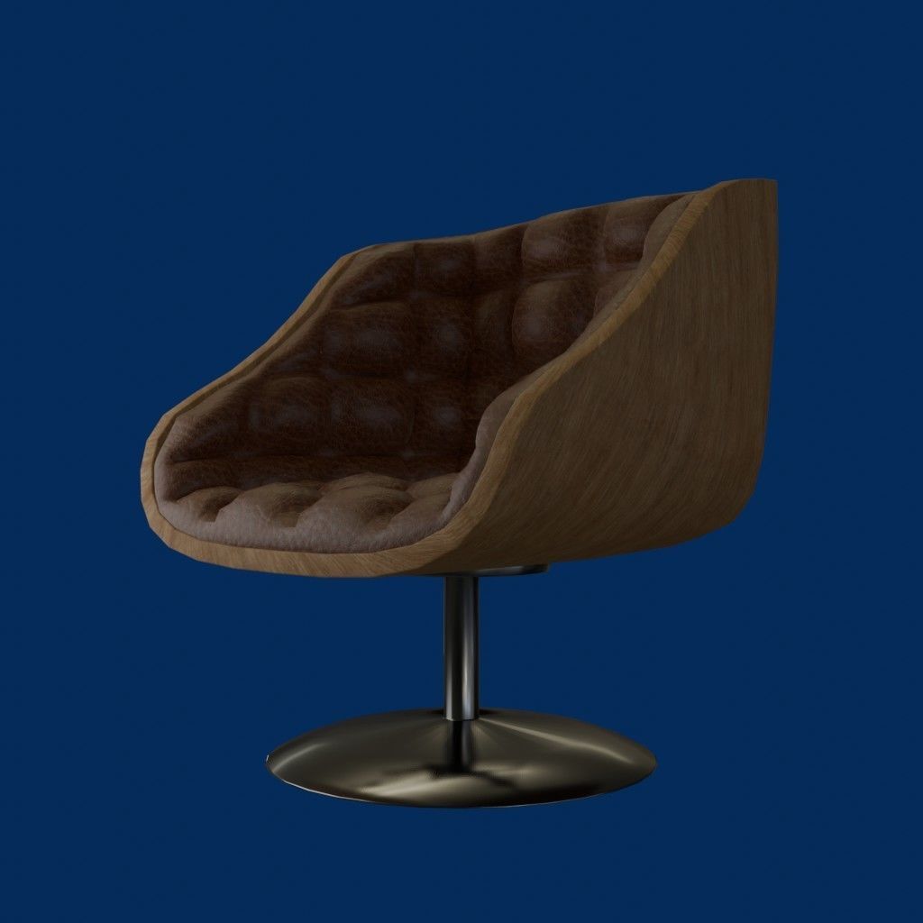 Bubble Chair 3D model_10