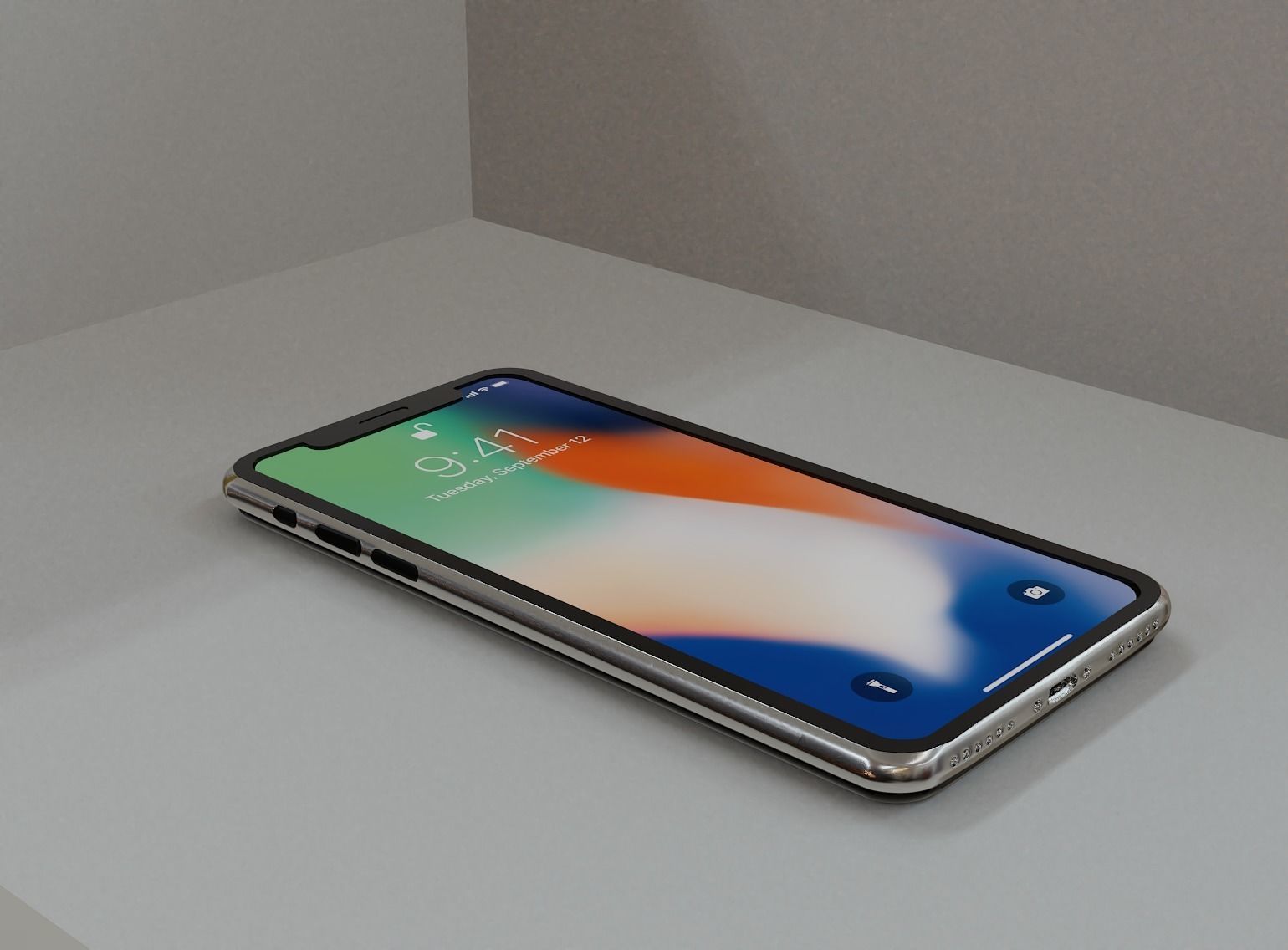  smartphone cellphone phone Free 3D model_15