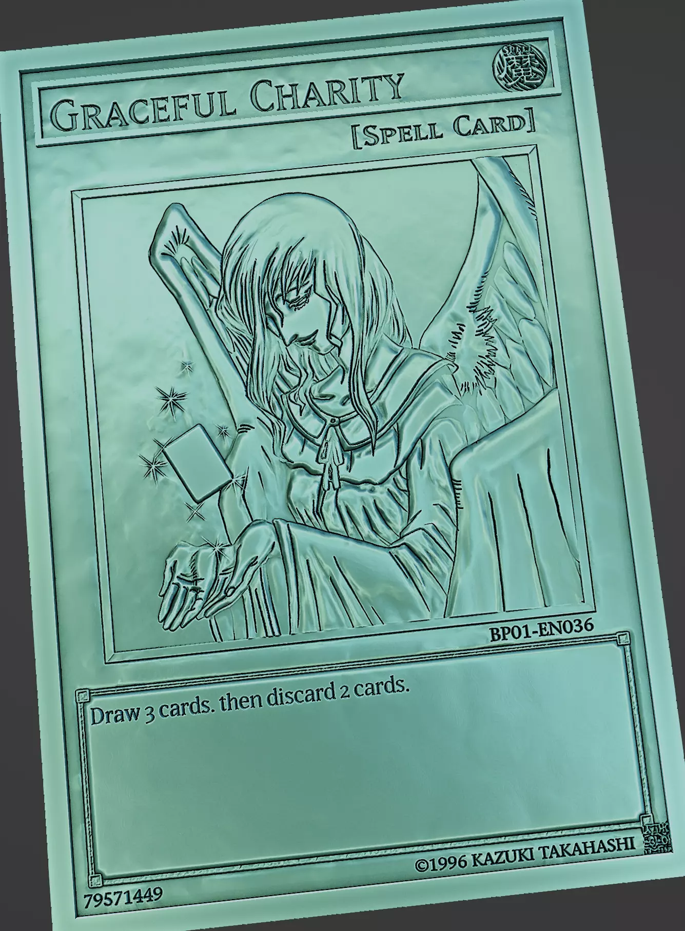 graceful charity - yugioh 3D print model_0