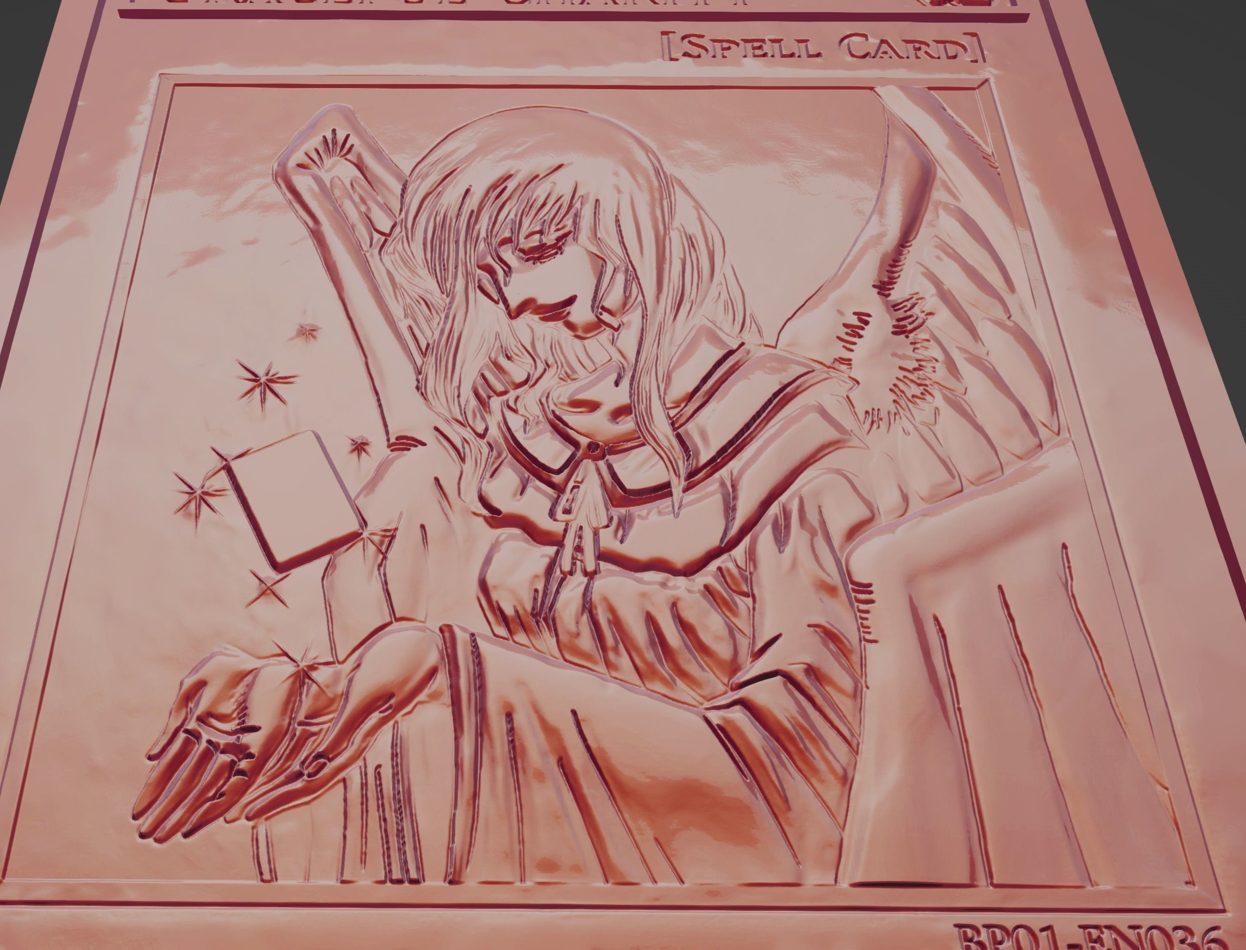 graceful charity - yugioh 3D print model_2