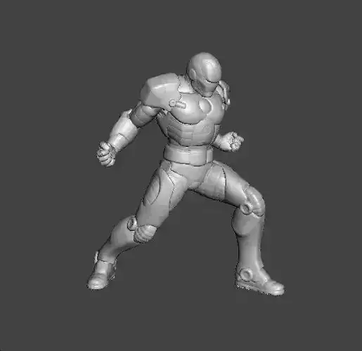 IRON MAN UNIBEAM MINIATURE MODEL SCIFI GAMES RPG DND 3D print model