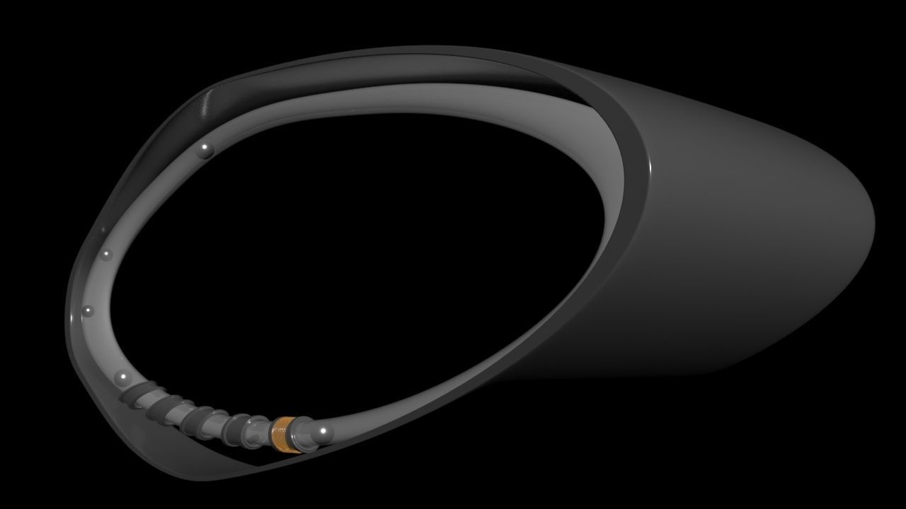 Asymmetric Maglev Ring Accelerator - Concept 3D model_7