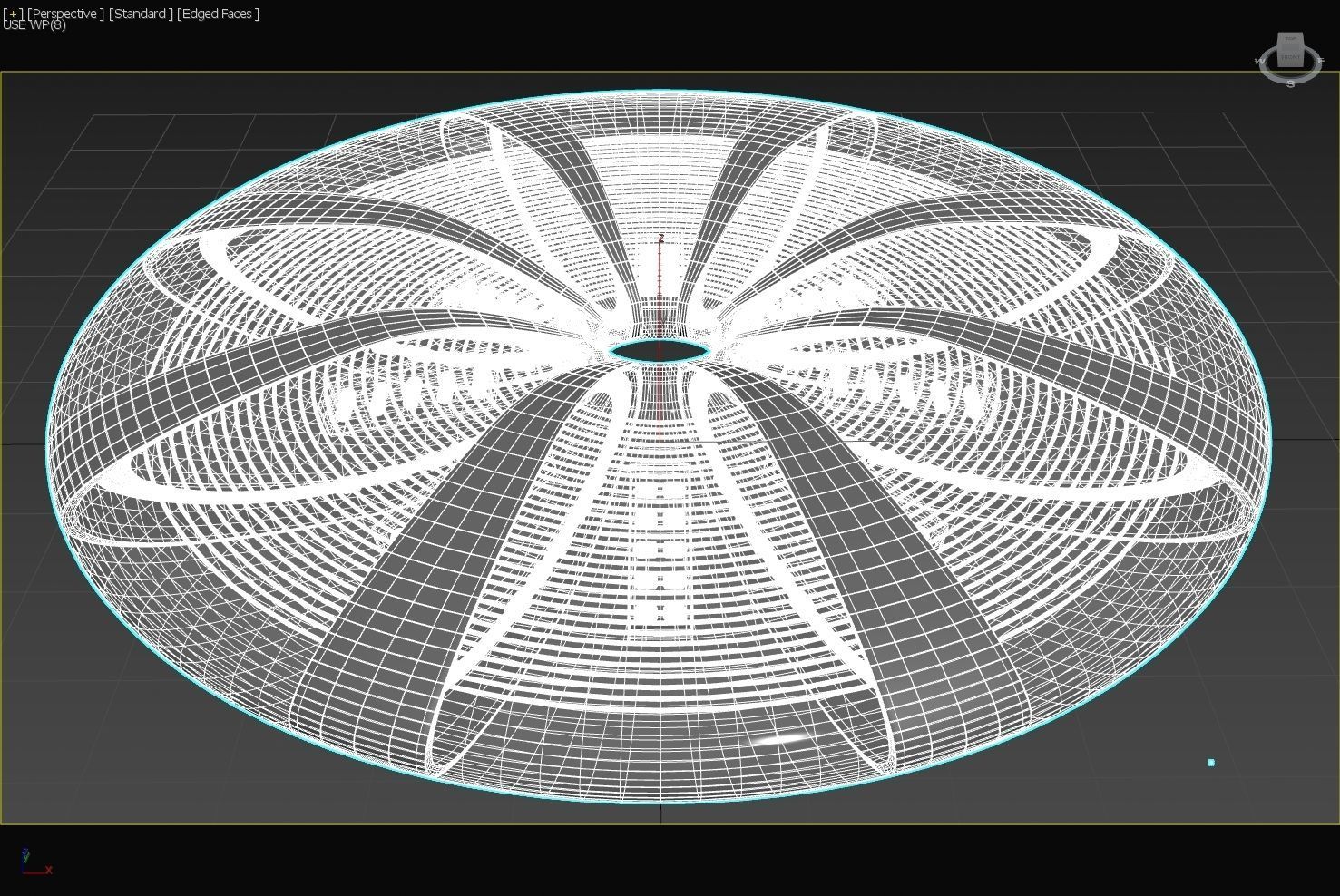 Asymmetric Maglev Ring Accelerator - Concept 3D model_12
