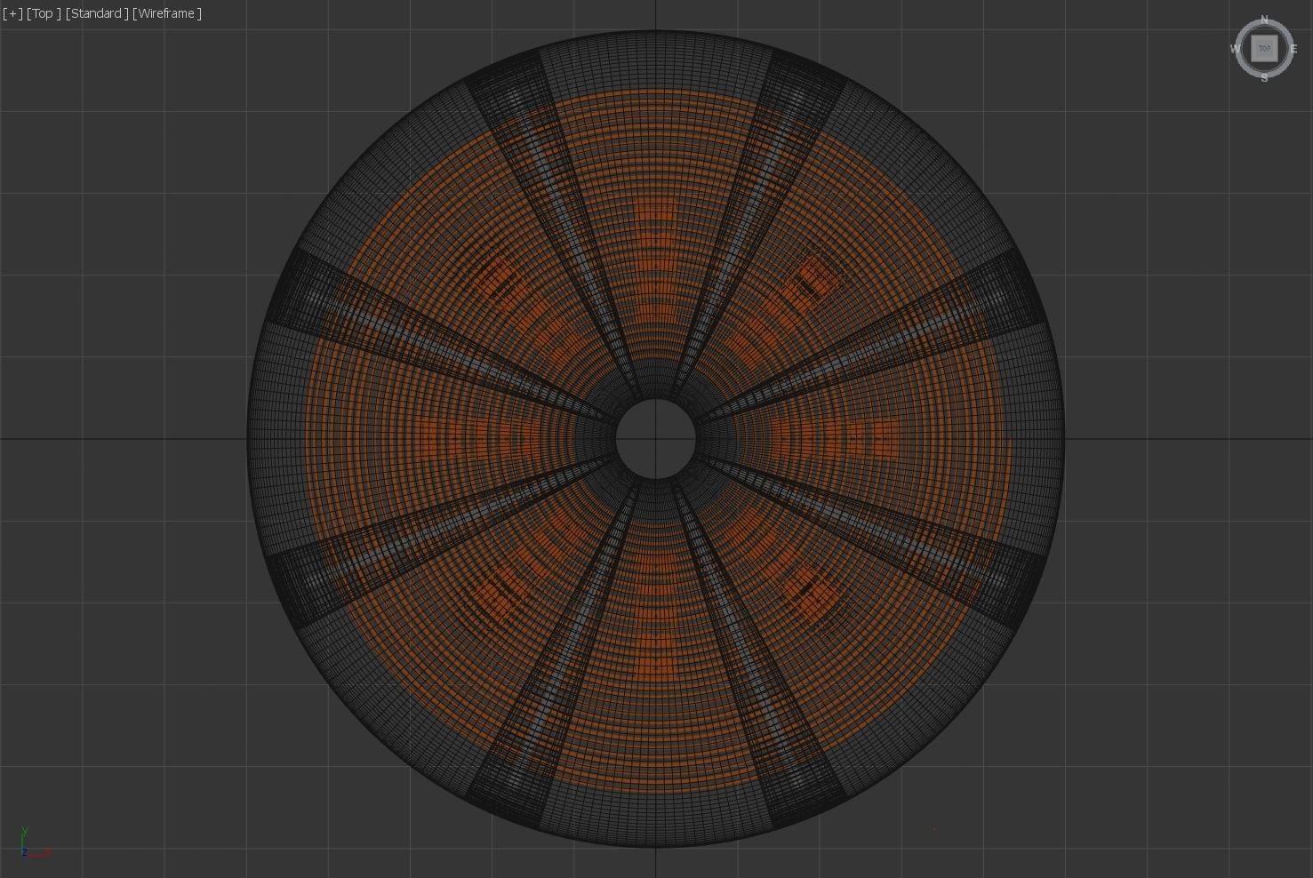 Asymmetric Maglev Ring Accelerator - Concept 3D model_9