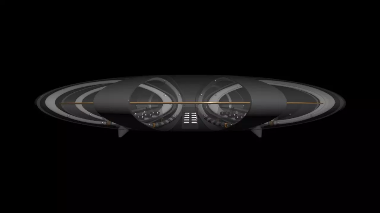 Asymmetric Maglev Ring Accelerator - Concept 3D model_0