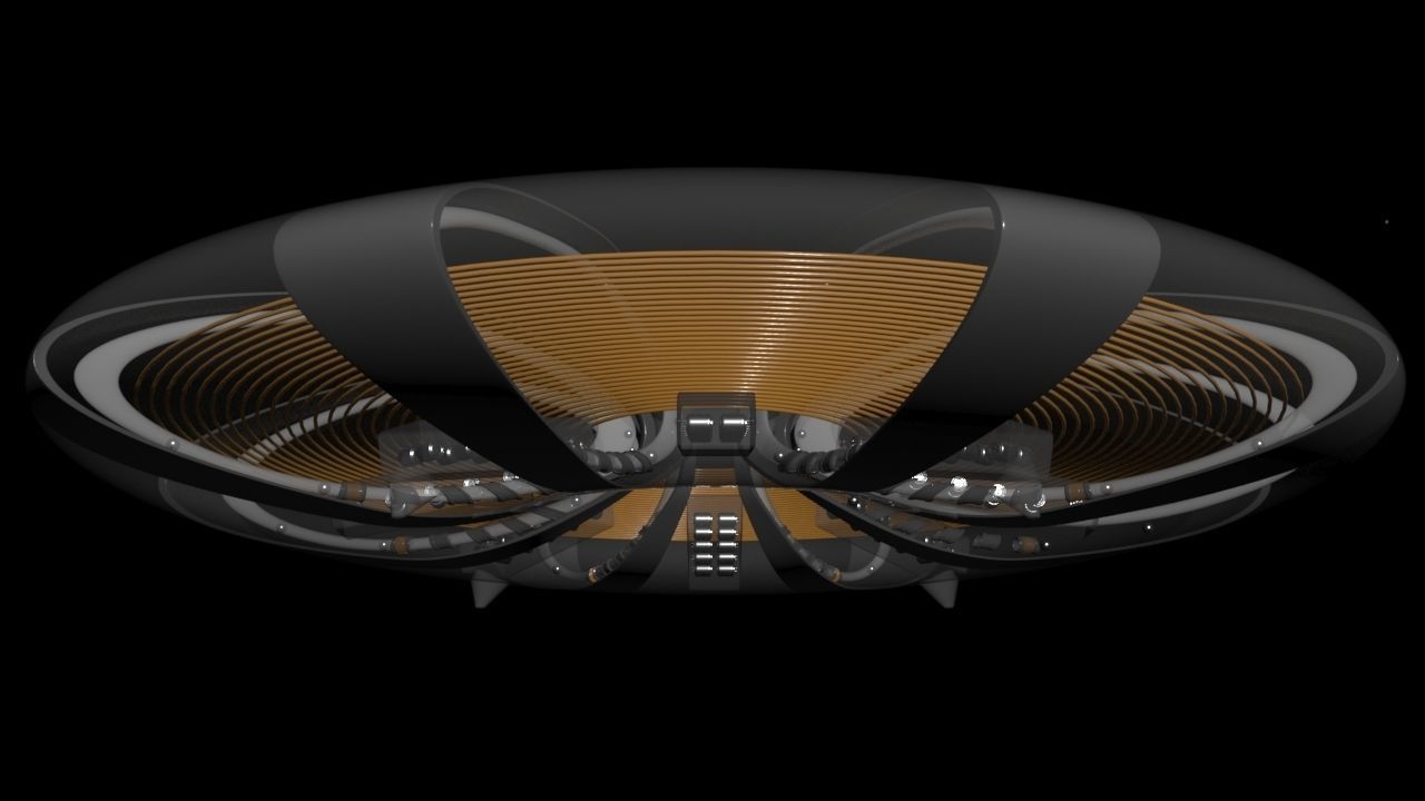 Asymmetric Maglev Ring Accelerator - Concept 3D model_2