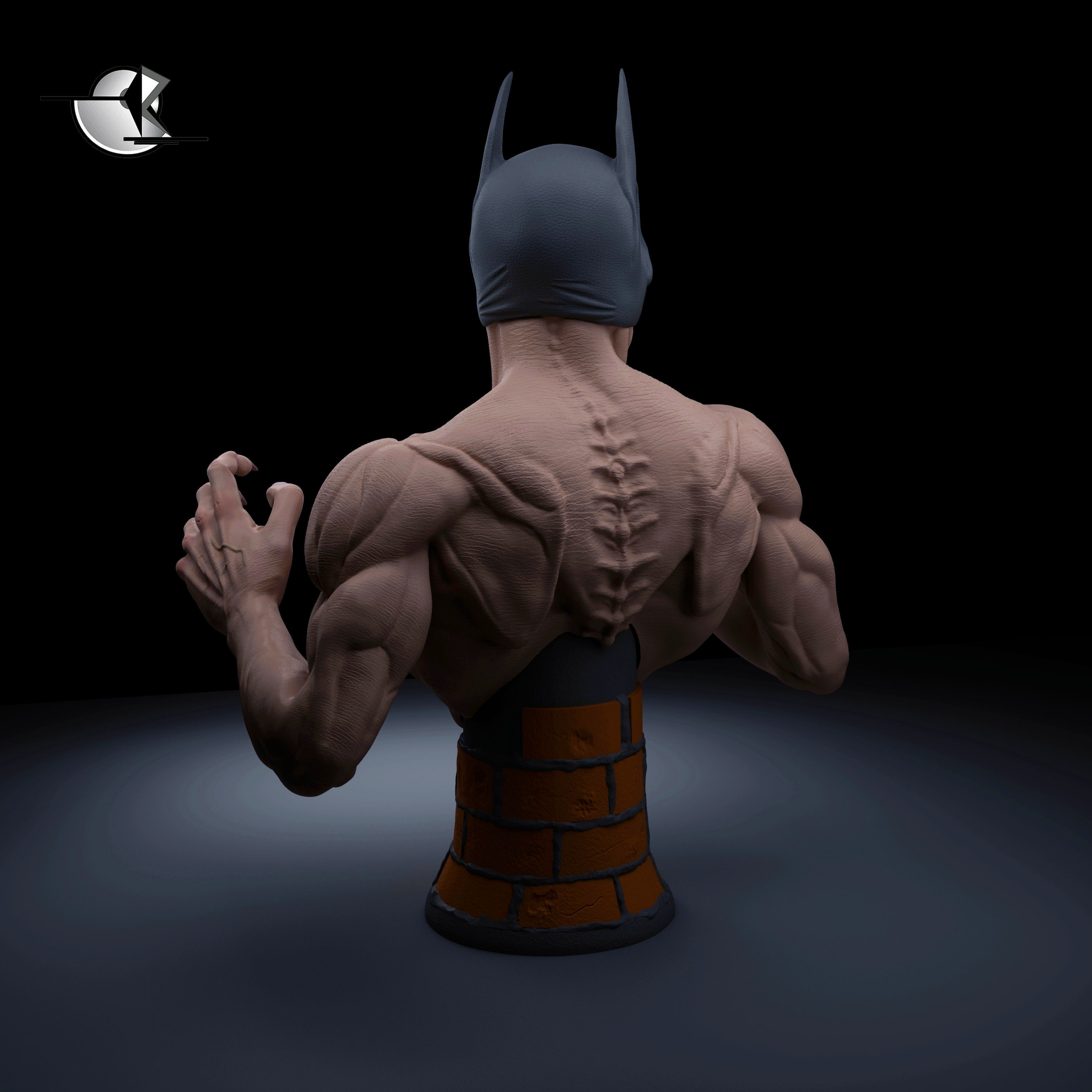 Batman Dracula 3D print model_3